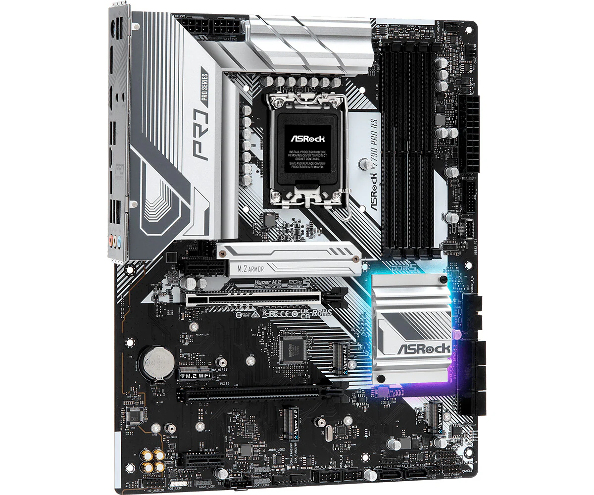 Asrock Z790 Pro RS ATX motherboard - Intel Z790 LGA 1700 - Image 5