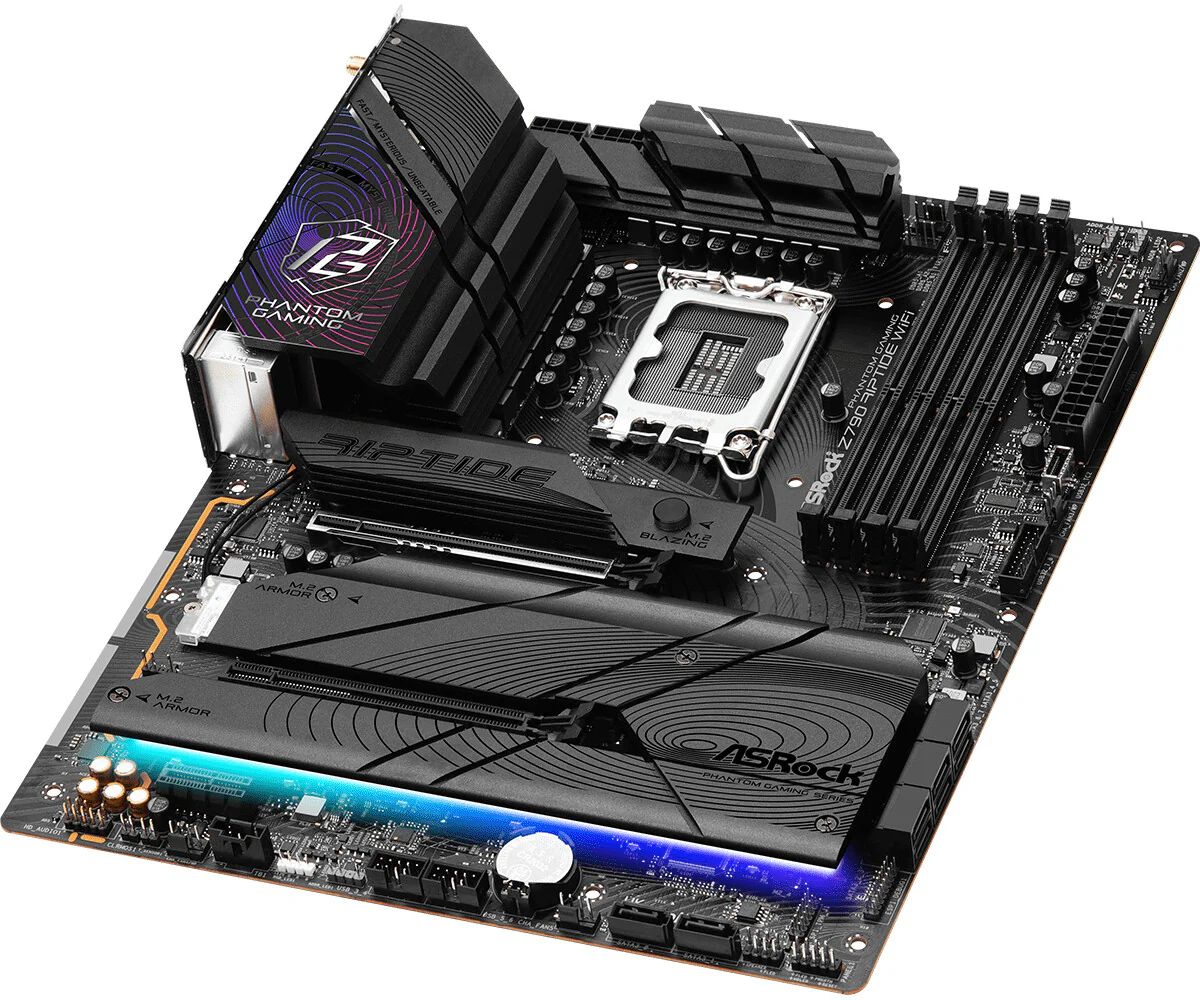 Asrock Z790 Riptide WiFi ATX motherboard - Intel Z790 LGA 1700 - Image 4
