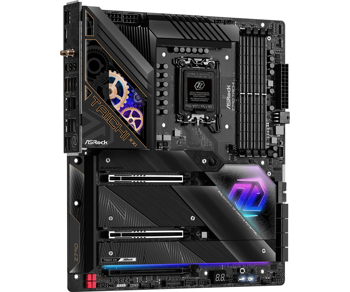 Asrock Z790 Taichi E-ATX motherboard - Intel Z790 LGA 1700 - Image 2
