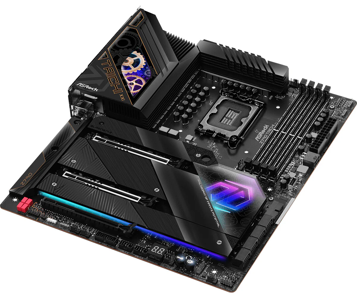 Asrock Z790 Taichi E-ATX motherboard - Intel Z790 LGA 1700 - Image 3