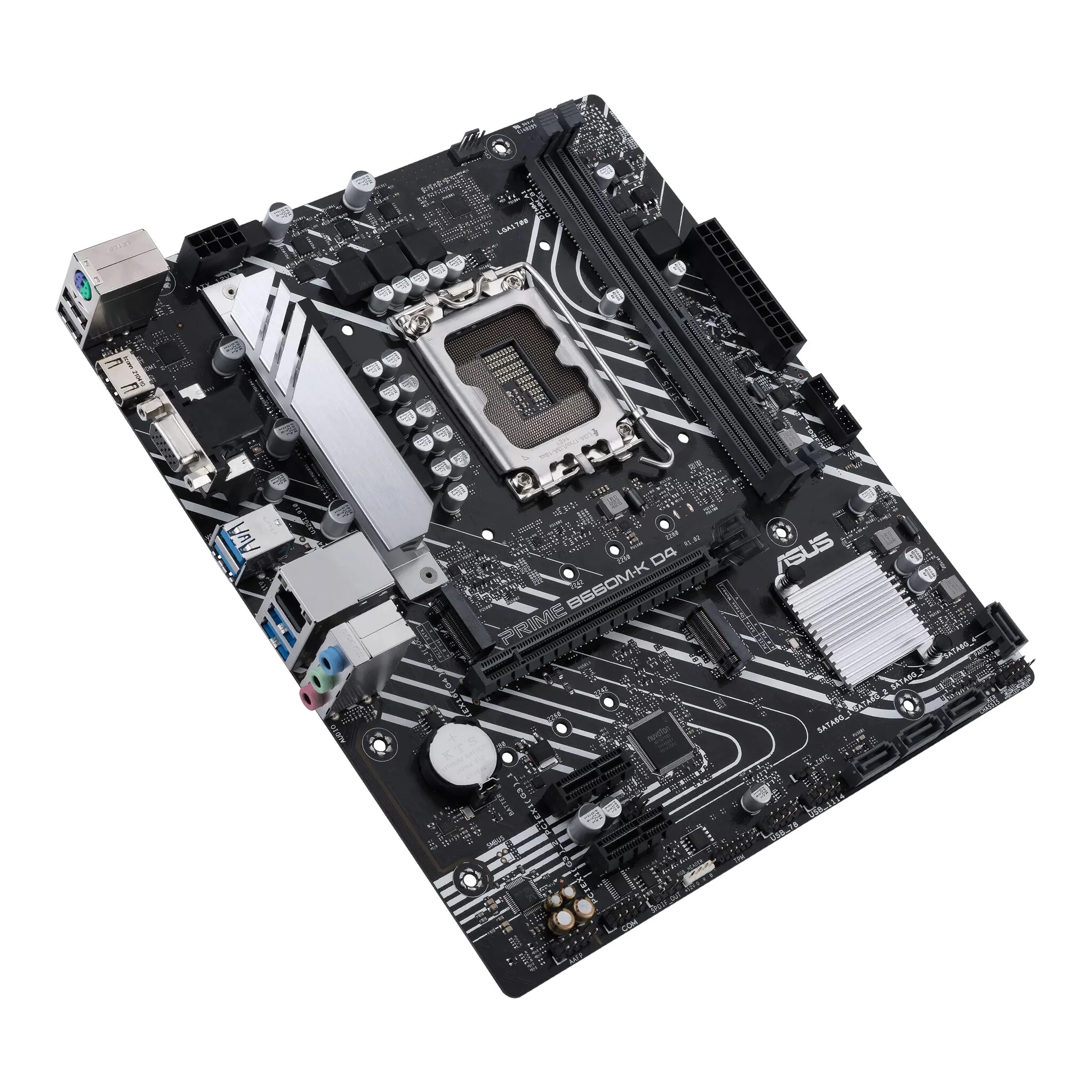 ASUS 1700 PRIME B660M-K D4 M-ATX Intel B660 LGA 1700 micro ATX - Image 4