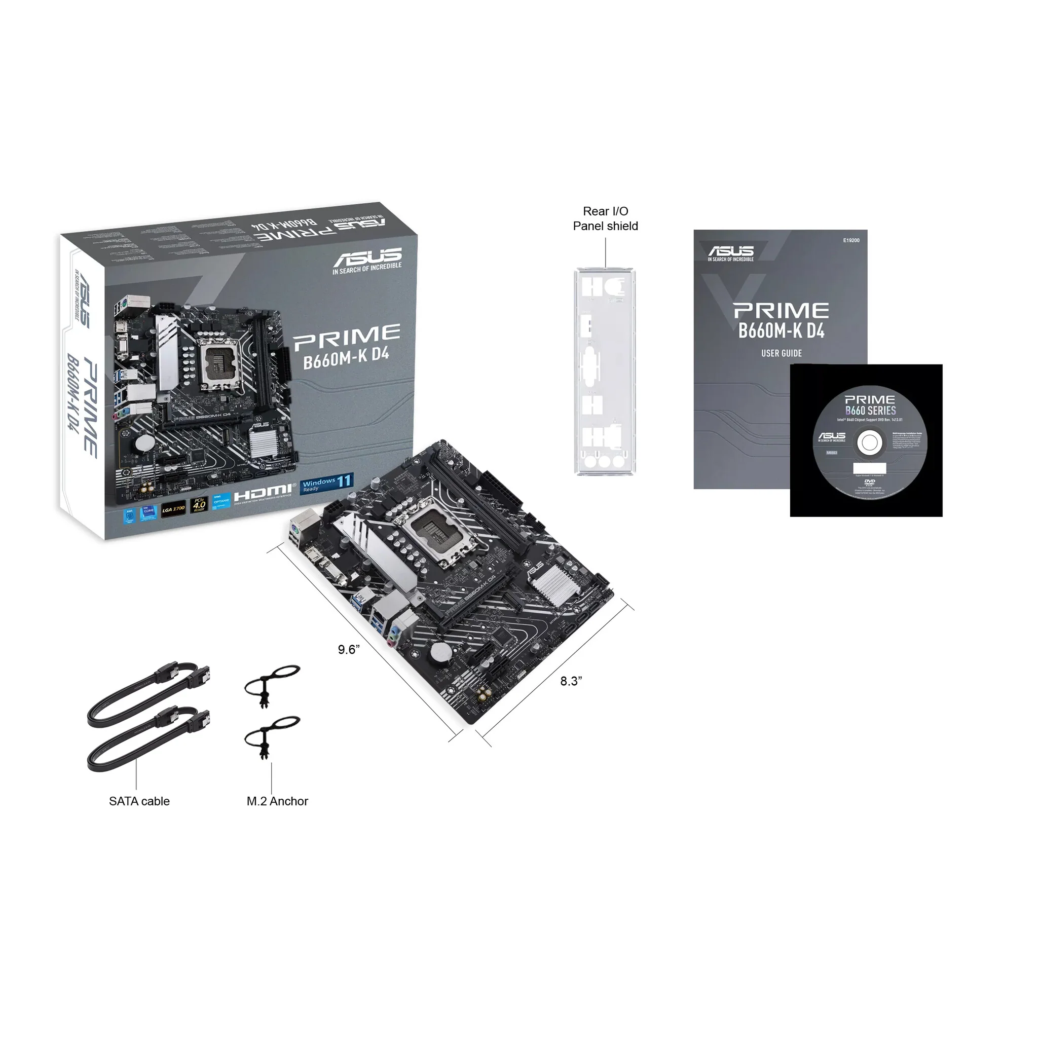 ASUS 1700 PRIME B660M-K D4 M-ATX Intel B660 LGA 1700 micro ATX - Image 6
