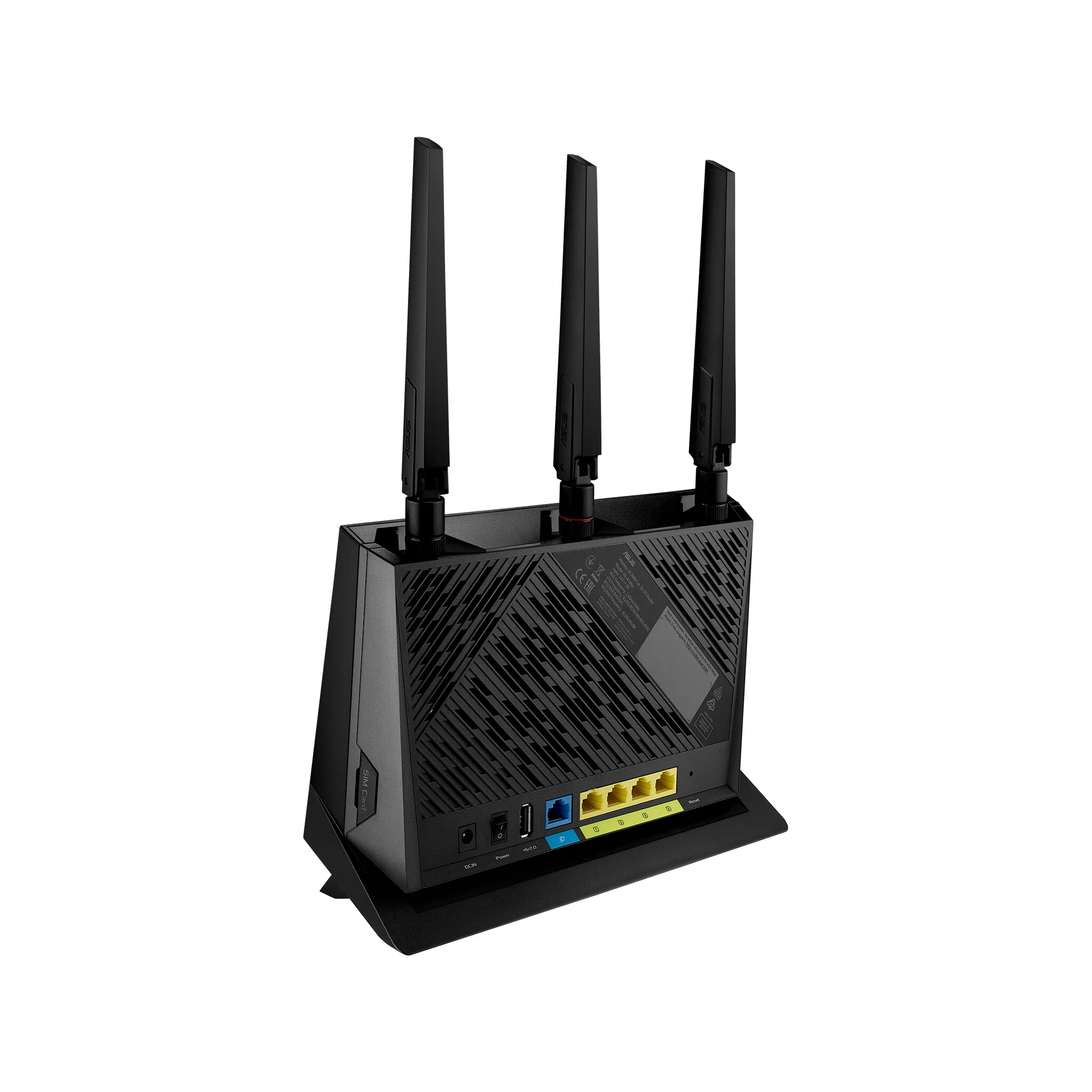 ASUS 4G-AC86U - Gigabit Ethernet Dual-band (2.4 GHz / 5 GHz) wireless router in Black - Image 5