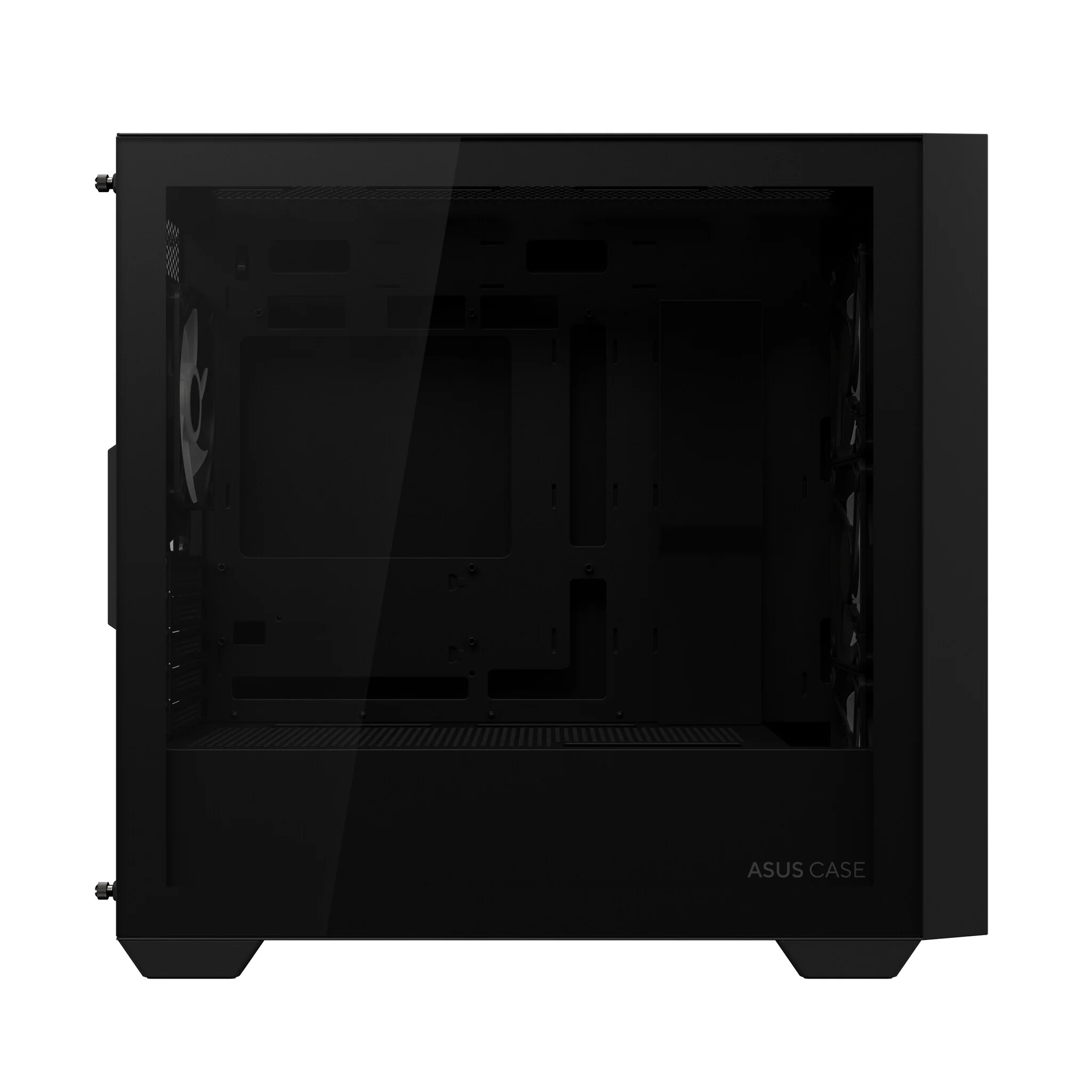 Asus A21 PLUS - MicroATX Mini Tower Case in Black - Image 3