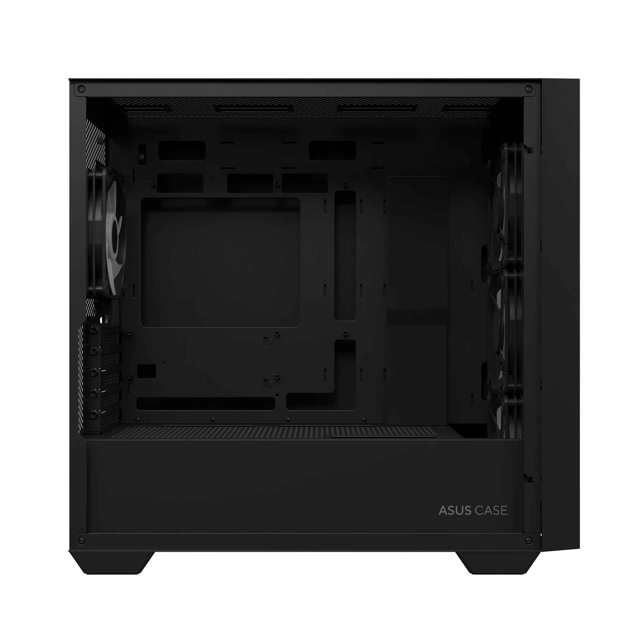 Asus A21 PLUS - MicroATX Mini Tower Case in Black - Image 4