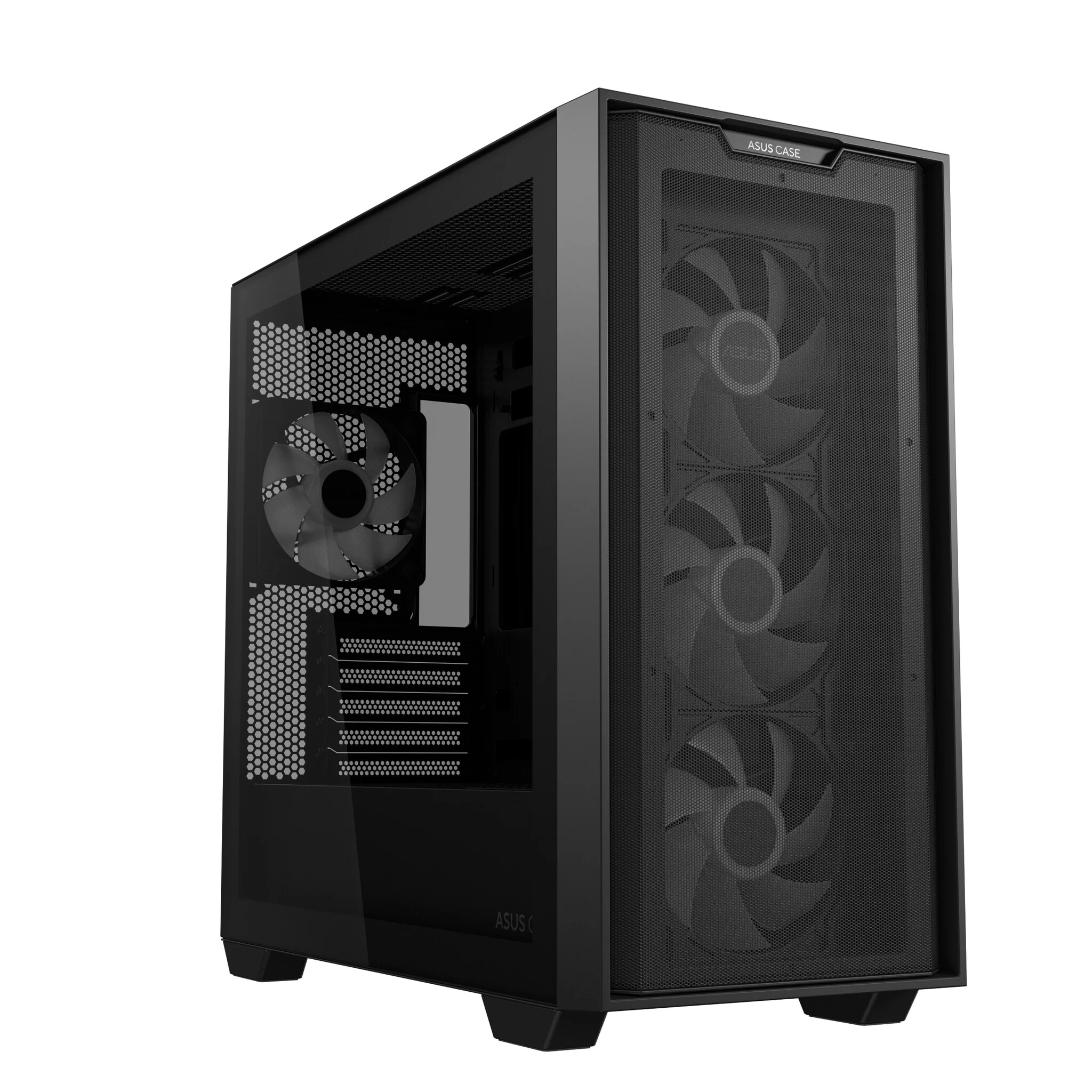 Asus A21 PLUS - MicroATX Mini Tower Case in Black - Image 7