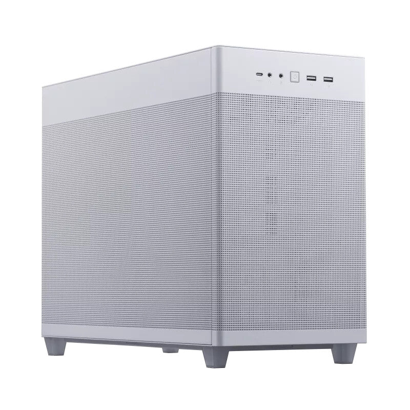 Asus Prime AP201 - MicroATX Mini Tower Case in White - Image 2