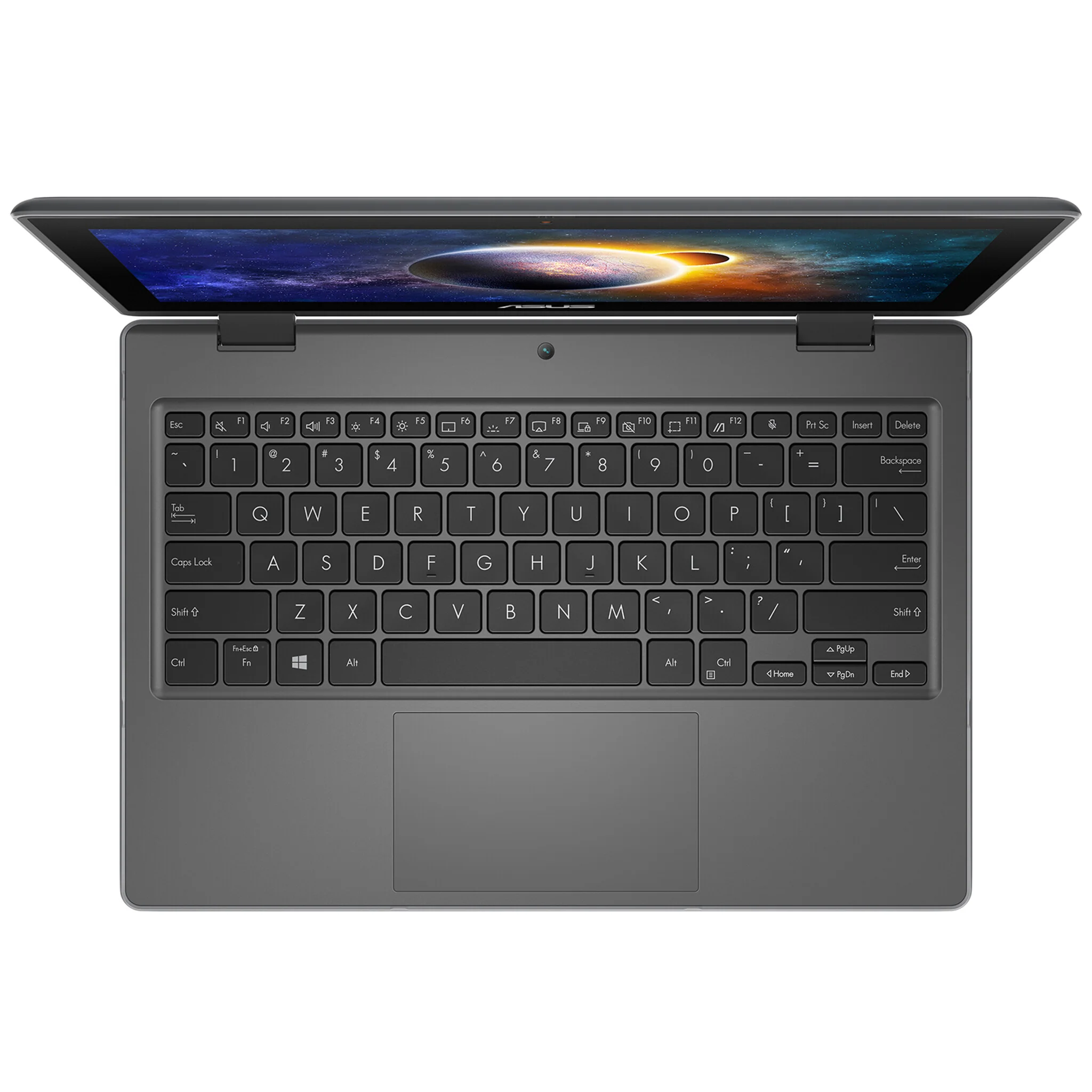 ASUS BR1100F-C41DXAS Hybrid (2-in-1) - 29.5 cm (11.6") - Touchscreen - Intel® Celeron® N N4500 - 4 GB DDR4-SDRAM - 128 GB SSD - Wi-Fi 6 - Windows 11 Pro Education - Grey - Image 3