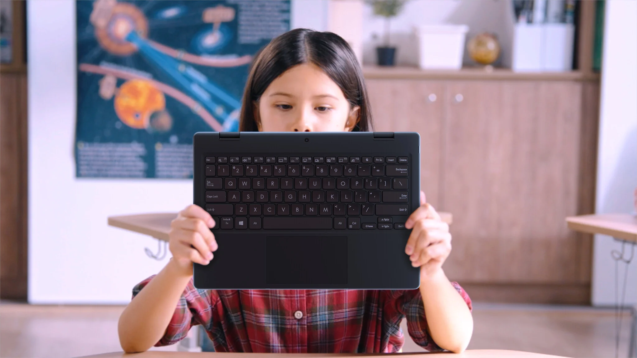 ASUS BR1100F-CS41XAS-3Y Hybrid (2-in-1) - 29.5 cm (11.6") - Touchscreen - Intel® Celeron® N4500 - 4 GB DDR4-SDRAM - 128 GB SSD - Wi-Fi 6 - Windows 11 Pro Education - Grey - Image 7