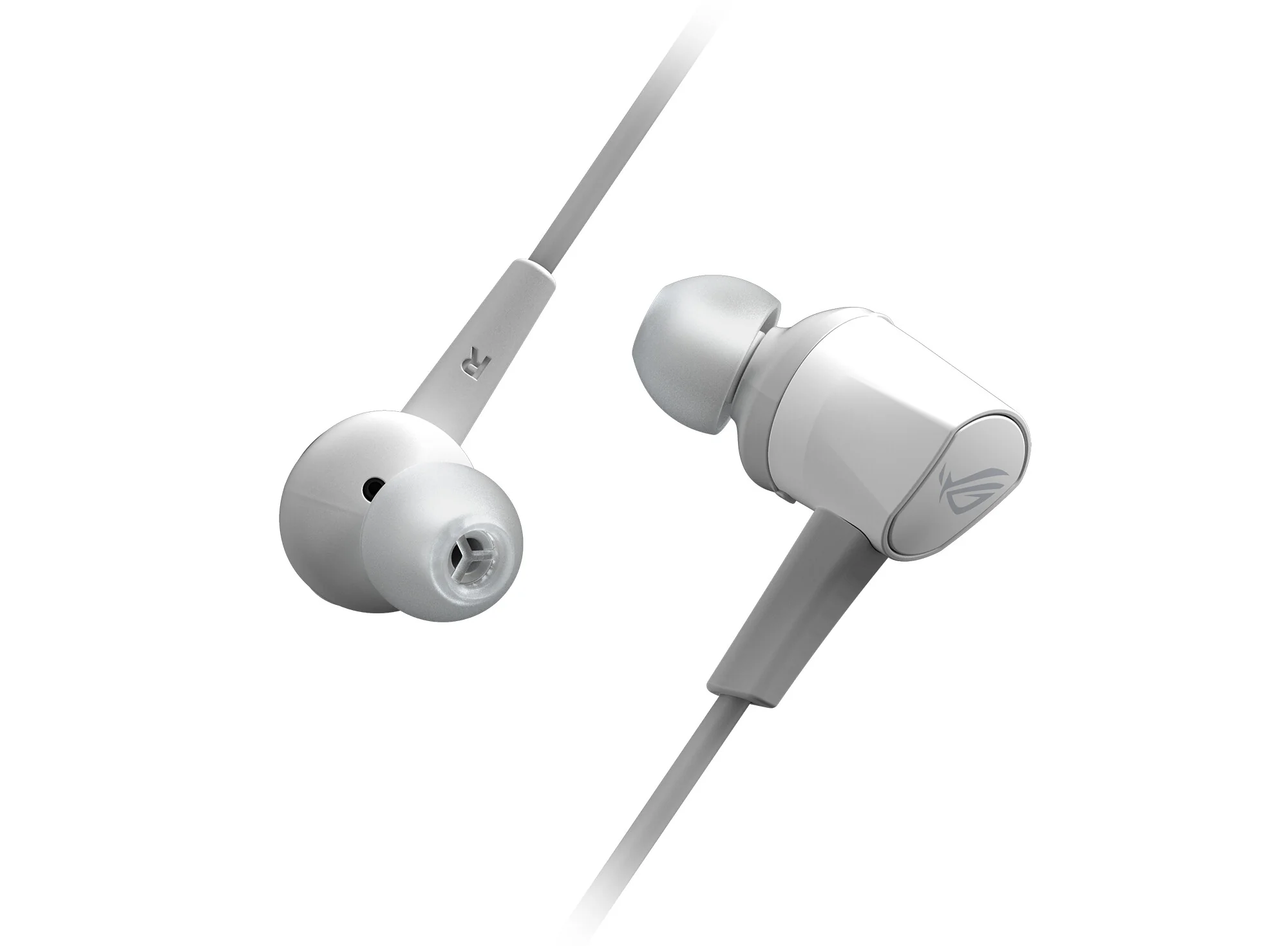 ASUS Cetra II Core - 3.5mm Wired In-ear Gaming Earbuds in White - Image 2