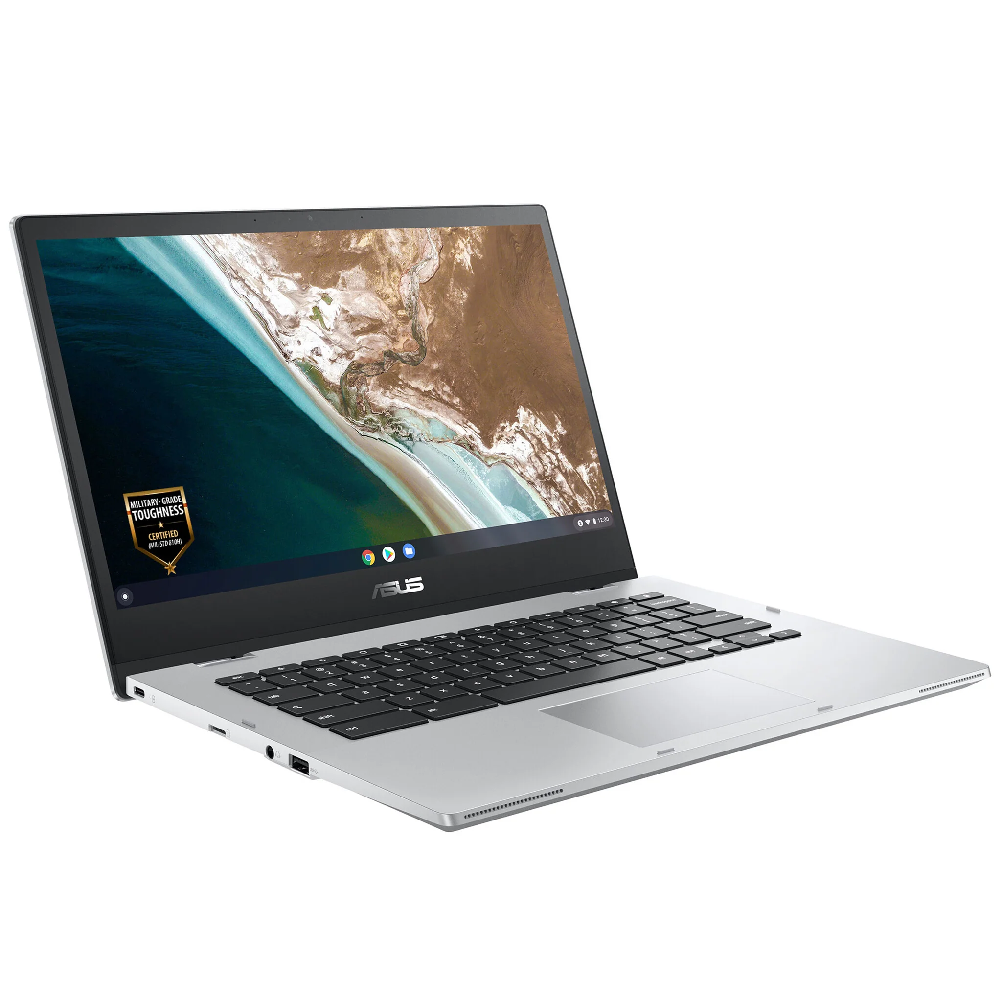 ASUS Chromebook CB1400CKA-NK0570 - 35.6 cm (14") - Intel® Celeron® N N4500 - 4 GB LPDDR4x-SDRAM - 64 GB eMMC - Wi-Fi 6 - ChromeOS - Silver - Image 4