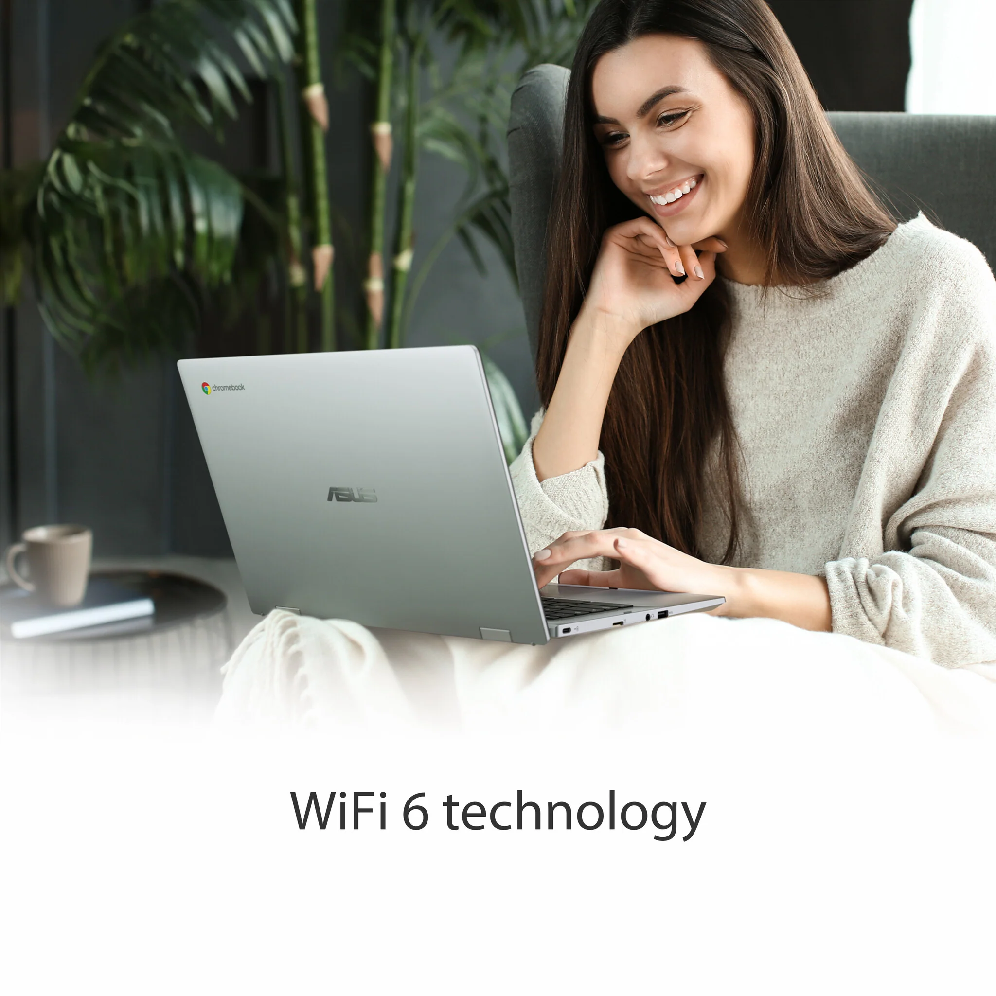 ASUS Chromebook CB1400CKA-NK0570 - 35.6 cm (14") - Intel® Celeron® N N4500 - 4 GB LPDDR4x-SDRAM - 64 GB eMMC - Wi-Fi 6 - ChromeOS - Silver - Image 9