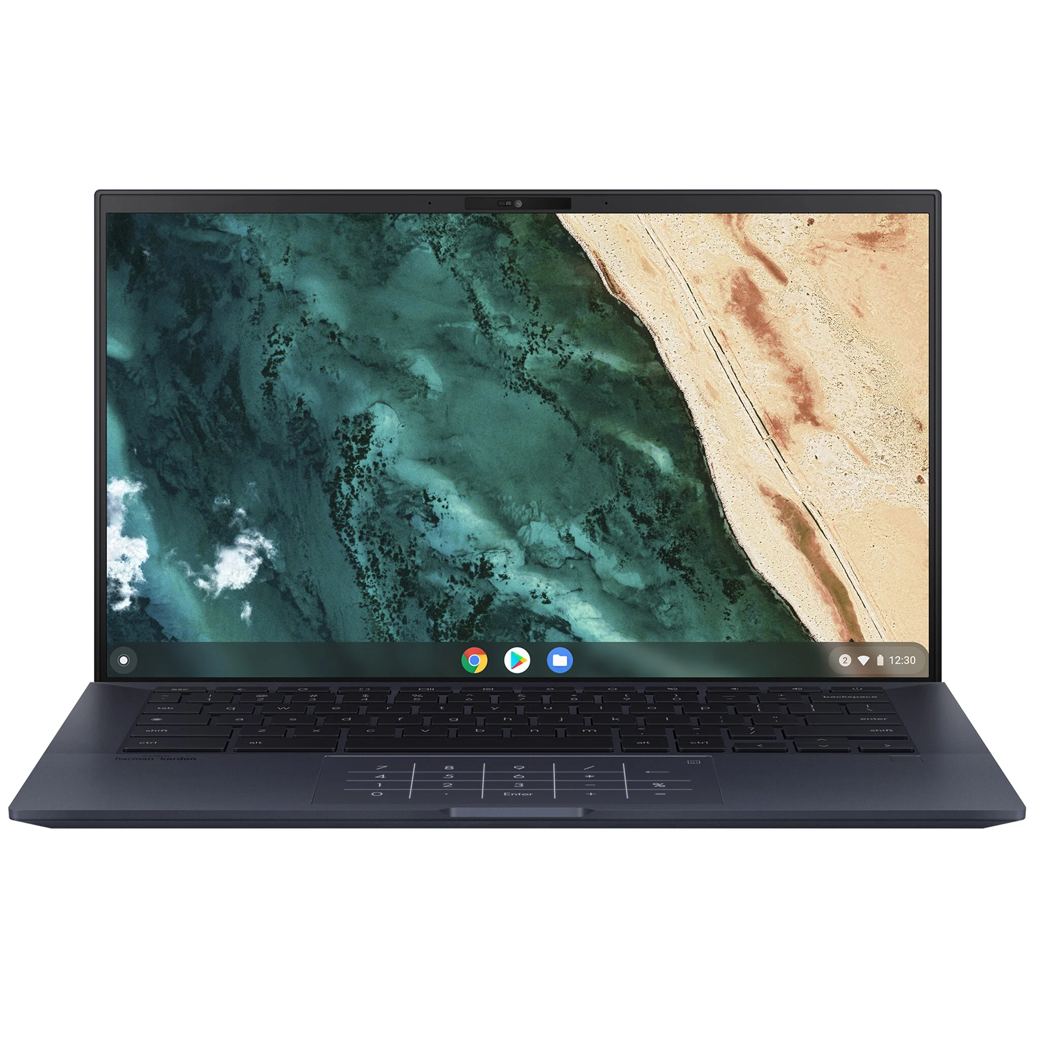 ASUS Chromebook - 35.6 cm (14") - Touchscreen - Intel® Core™ i7-1165G7- 16 GB LPDDR4x-SDRAM - 512 GB SSD - Wi-Fi 6 - ChromeOS - Black