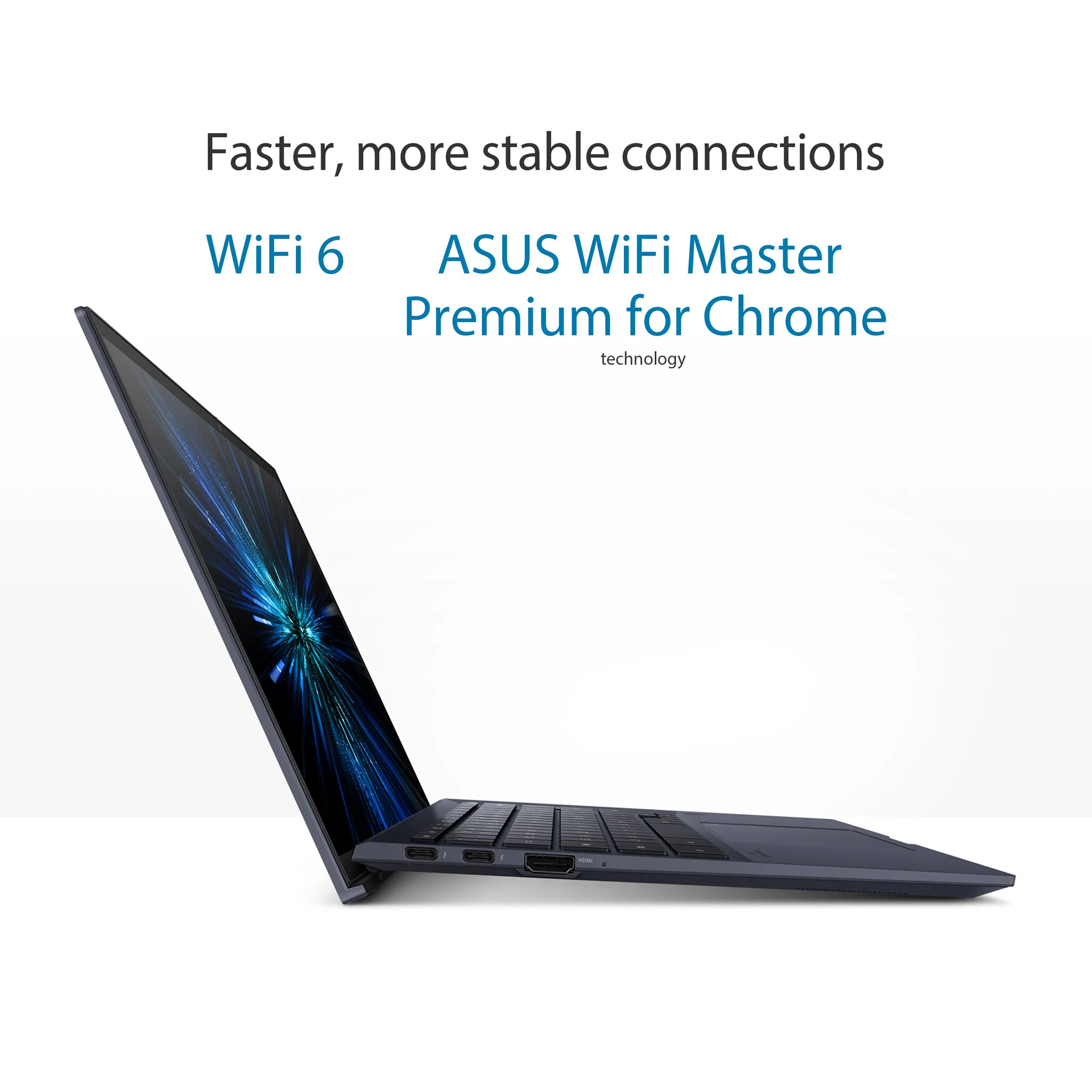 ASUS Chromebook - 35.6 cm (14") - Touchscreen - Intel® Core™ i7-1165G7- 16 GB LPDDR4x-SDRAM - 512 GB SSD - Wi-Fi 6 - ChromeOS - Black - Image 16