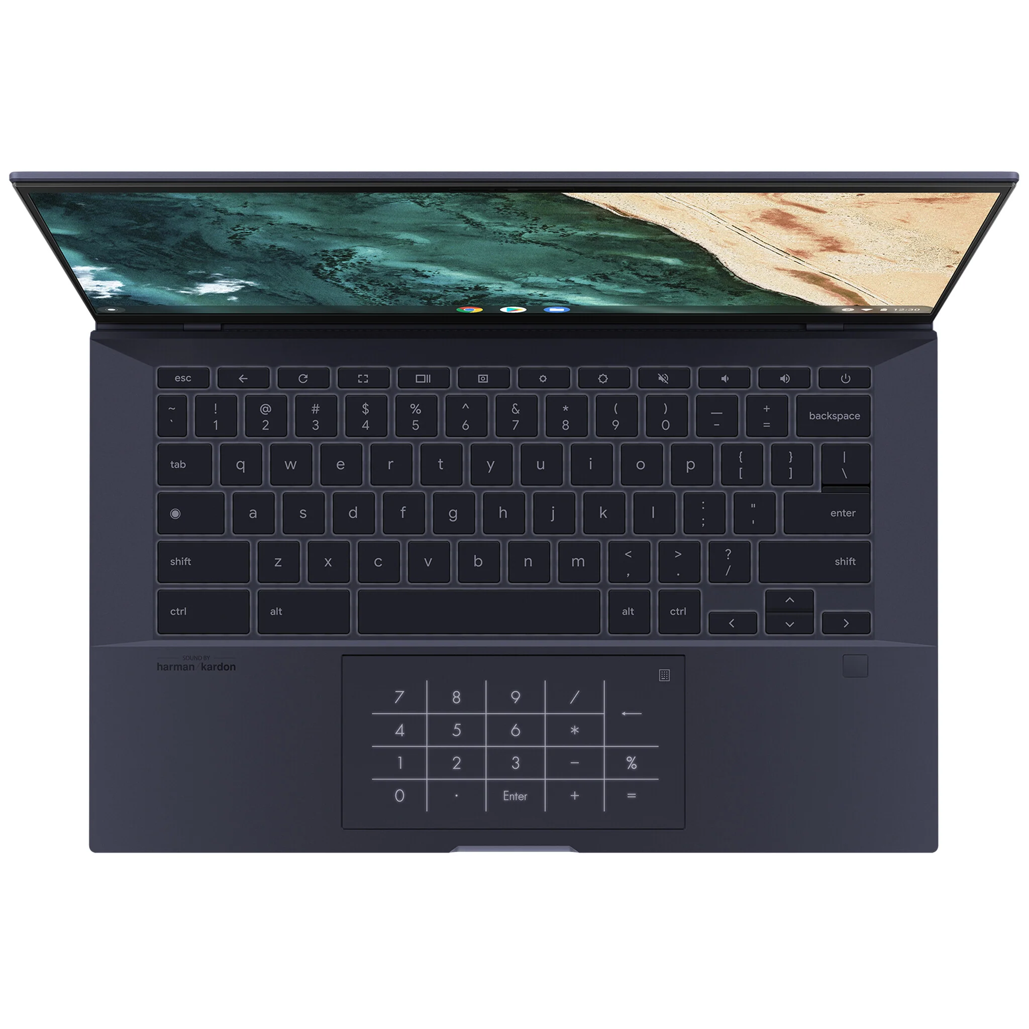 ASUS Chromebook - 35.6 cm (14") - Touchscreen - Intel® Core™ i7-1165G7- 16 GB LPDDR4x-SDRAM - 512 GB SSD - Wi-Fi 6 - ChromeOS - Black - Image 3