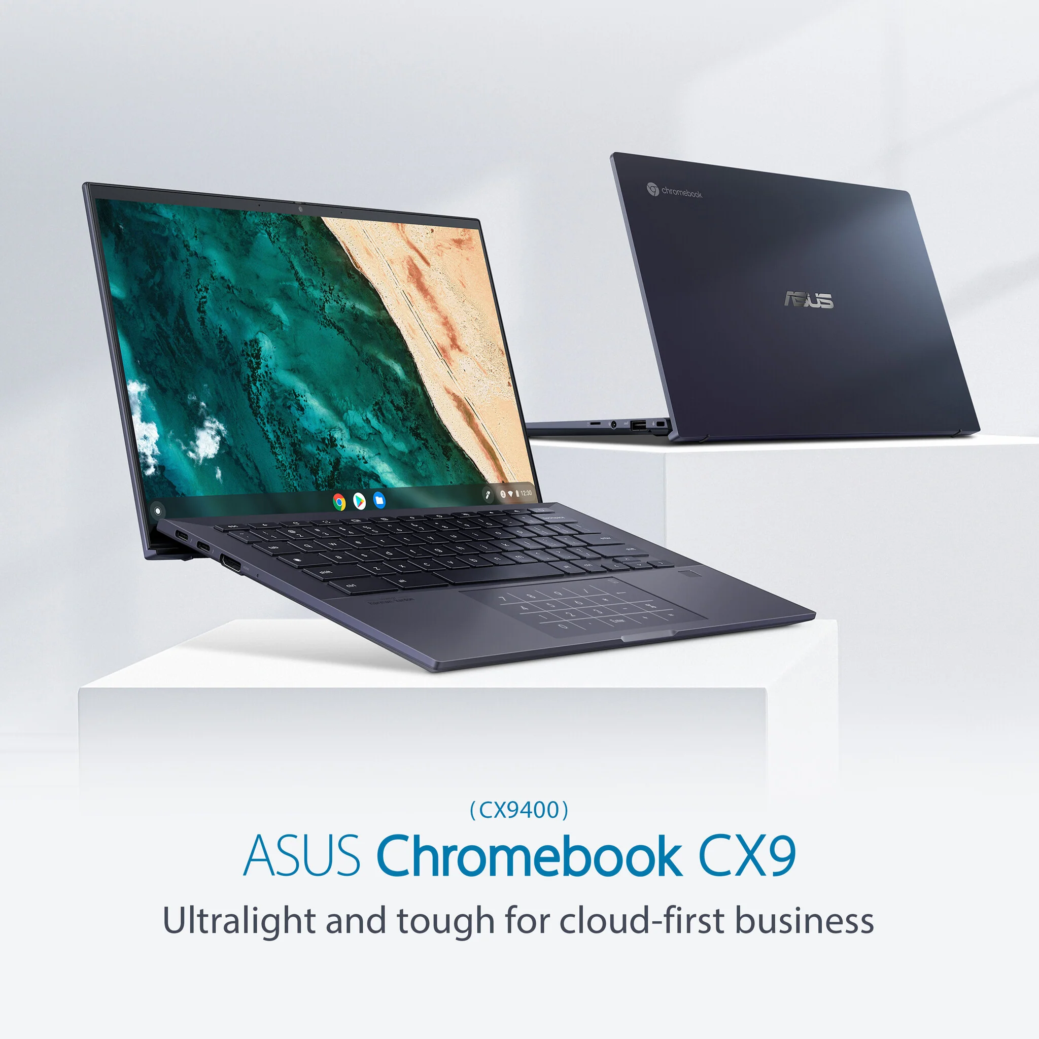 ASUS Chromebook - 35.6 cm (14") - Touchscreen - Intel® Core™ i7-1165G7- 16 GB LPDDR4x-SDRAM - 512 GB SSD - Wi-Fi 6 - ChromeOS - Black - Image 5
