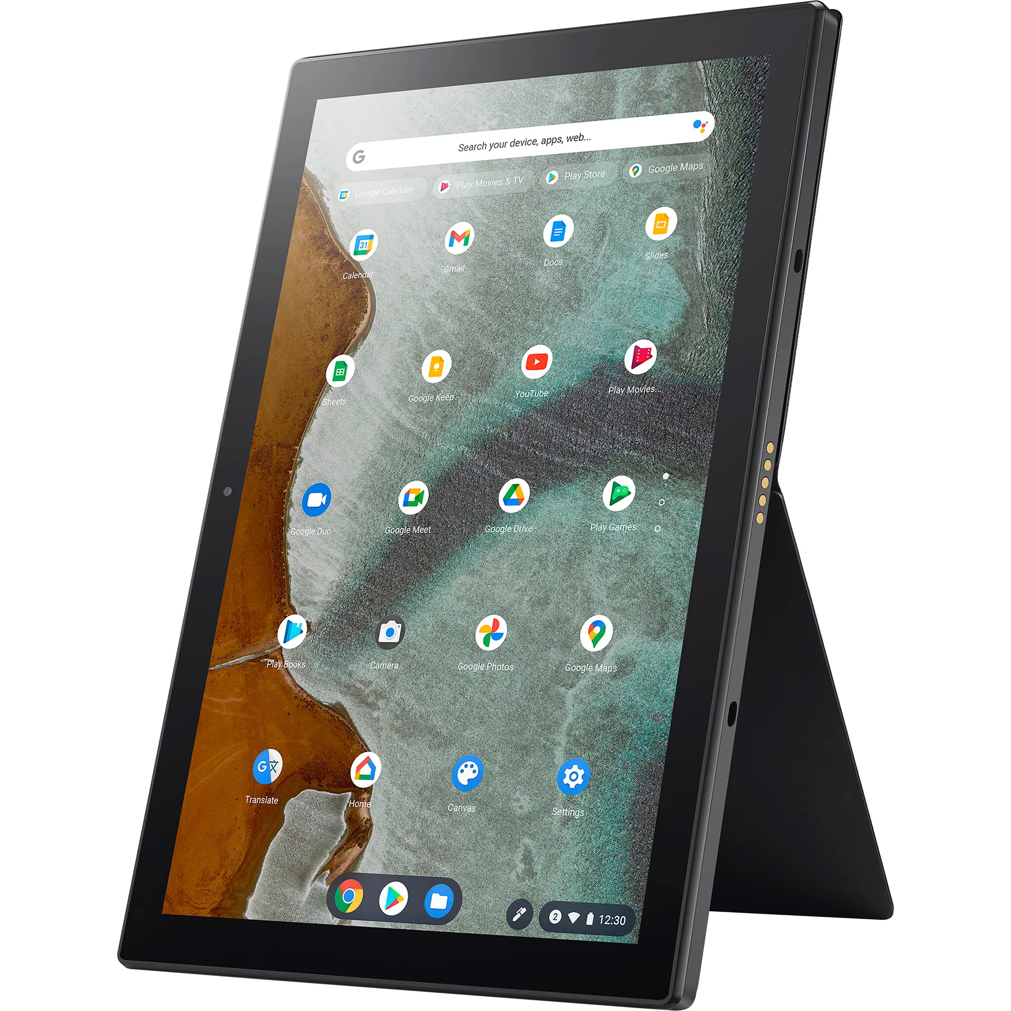 ASUS Chromebook - 26.7 cm (10.5") - Touchscreen - MediaTek MT8183 - 4 GB LPDDR4x-SDRAM - 128 GB eMMC - Wi-Fi 5 - ChromeOS - Grey - Image 3