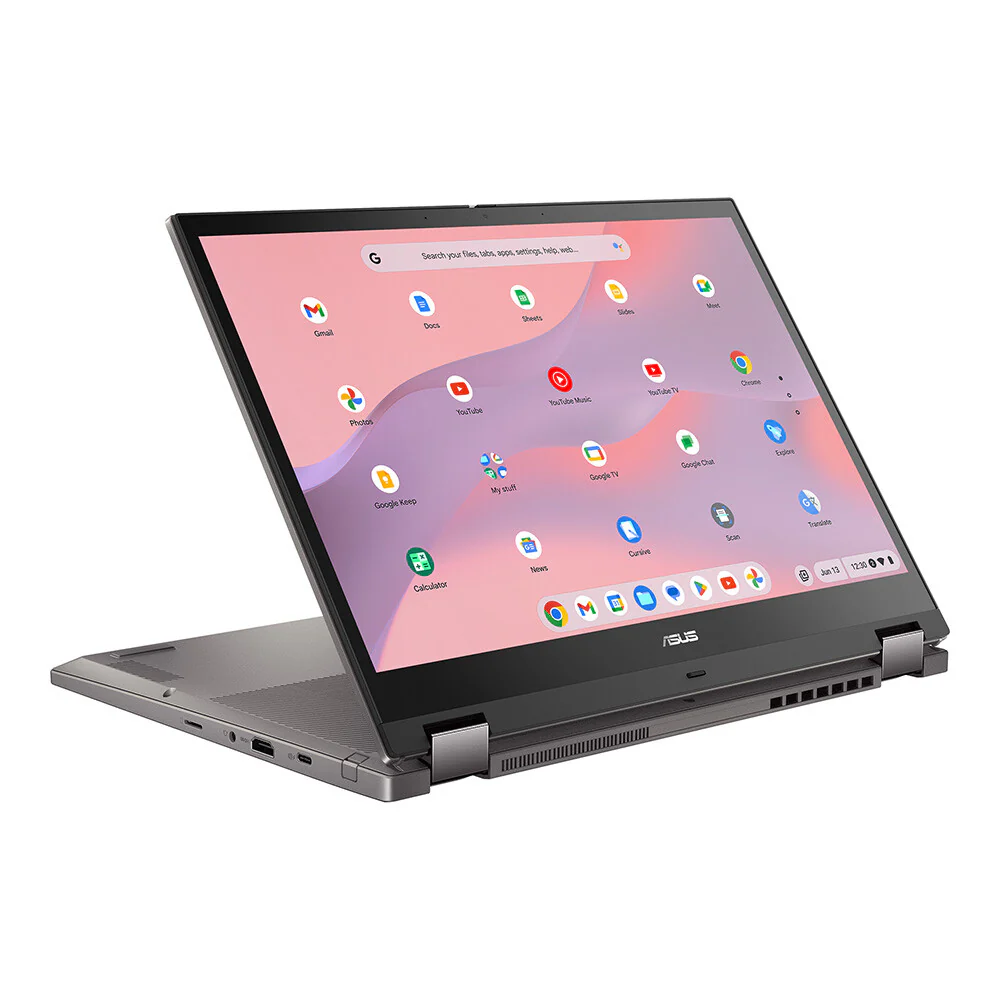 ASUS Chromebook CM34 Flip - 35.6 cm (14") - Touchscreen - AMD Ryzen™ 3 7320C - 8 GB LPDDR5-SDRAM - 128 GB SSD - Wi-Fi 6 - ChromeOS - Grey - Image 19