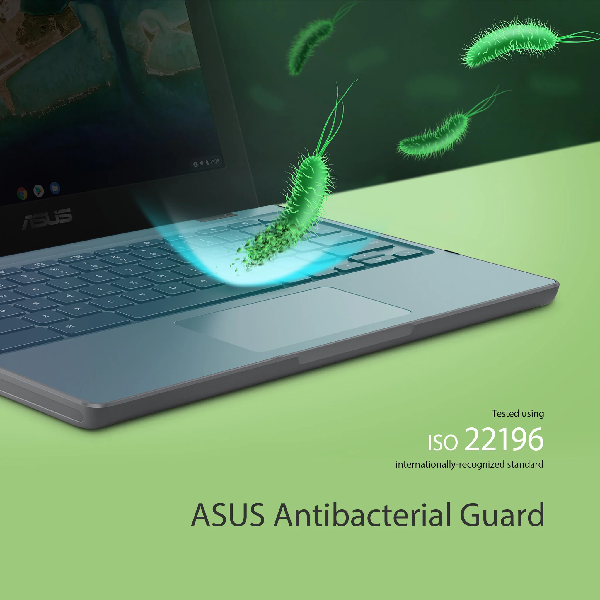 ASUS Chromebook CR1100CKA-GJ0388 - 29.5 cm (11.6") - Intel® Celeron® N N4500 - 4 GB LPDDR4x-SDRAM - 64 GB eMMC - Wi-Fi 6 - ChromeOS - Grey - Image 7