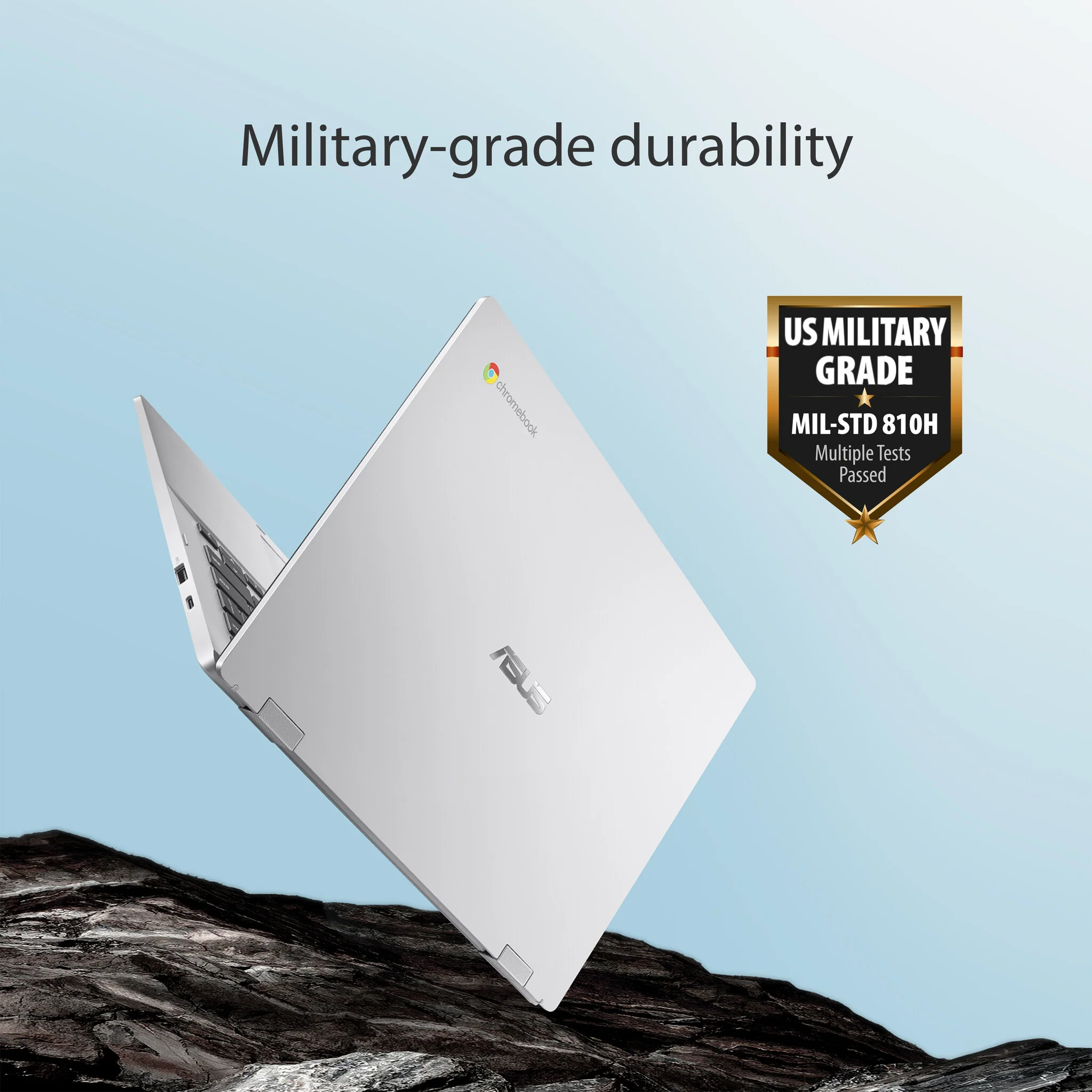 ASUS Chromebook CX1400CKA-EK0078- 35.6 cm (14") - 64 GB - 4 GB - Wi-Fi 6 - ChromeOS - Silver - Image 7