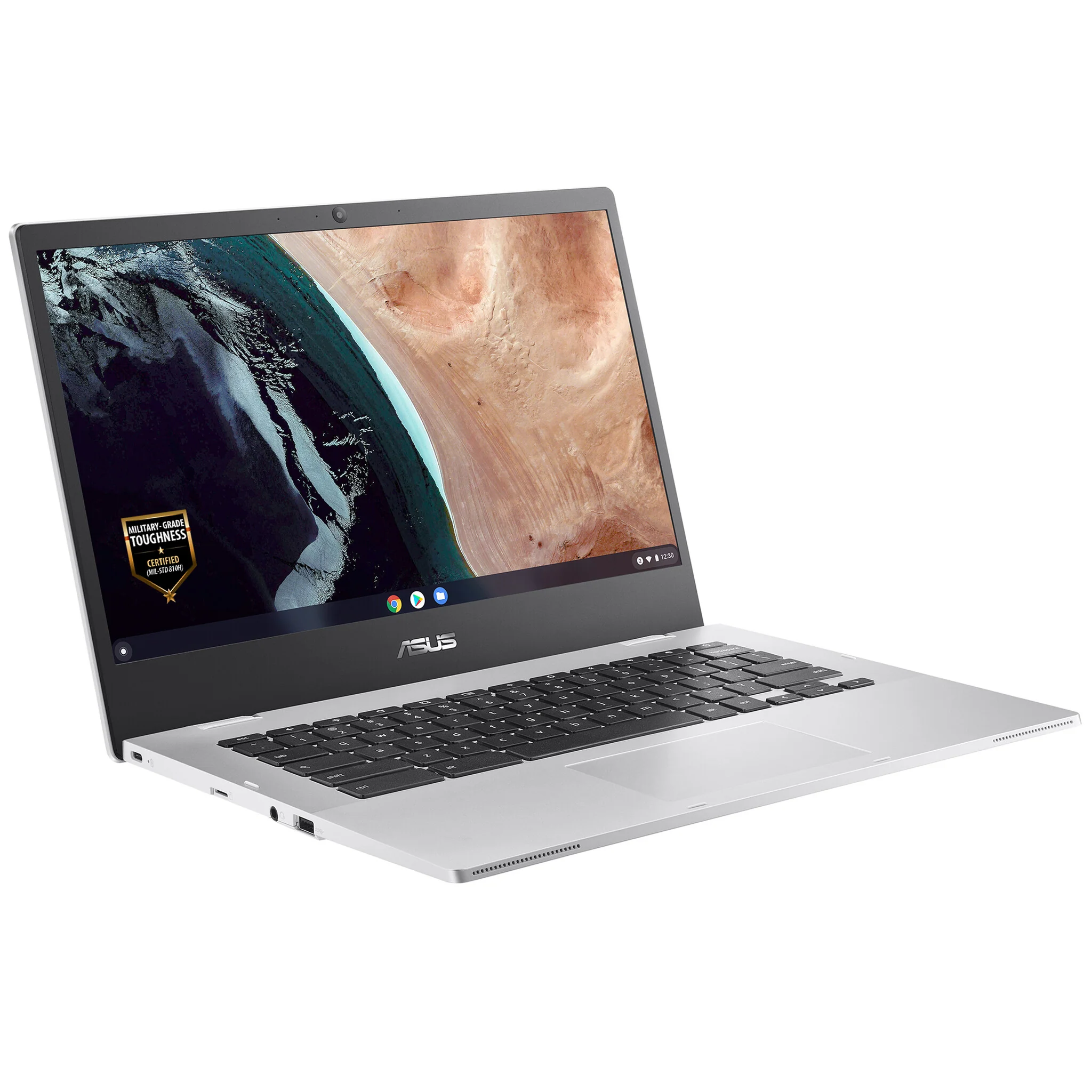 ASUS Chromebook CX1 - 35.6 cm (14") - Intel® Celeron® N4500 - 4 GB LPDDR4x-SDRAM - 128 GB eMMC - Wi-Fi 6 - ChromeOS - Silver - Image 2