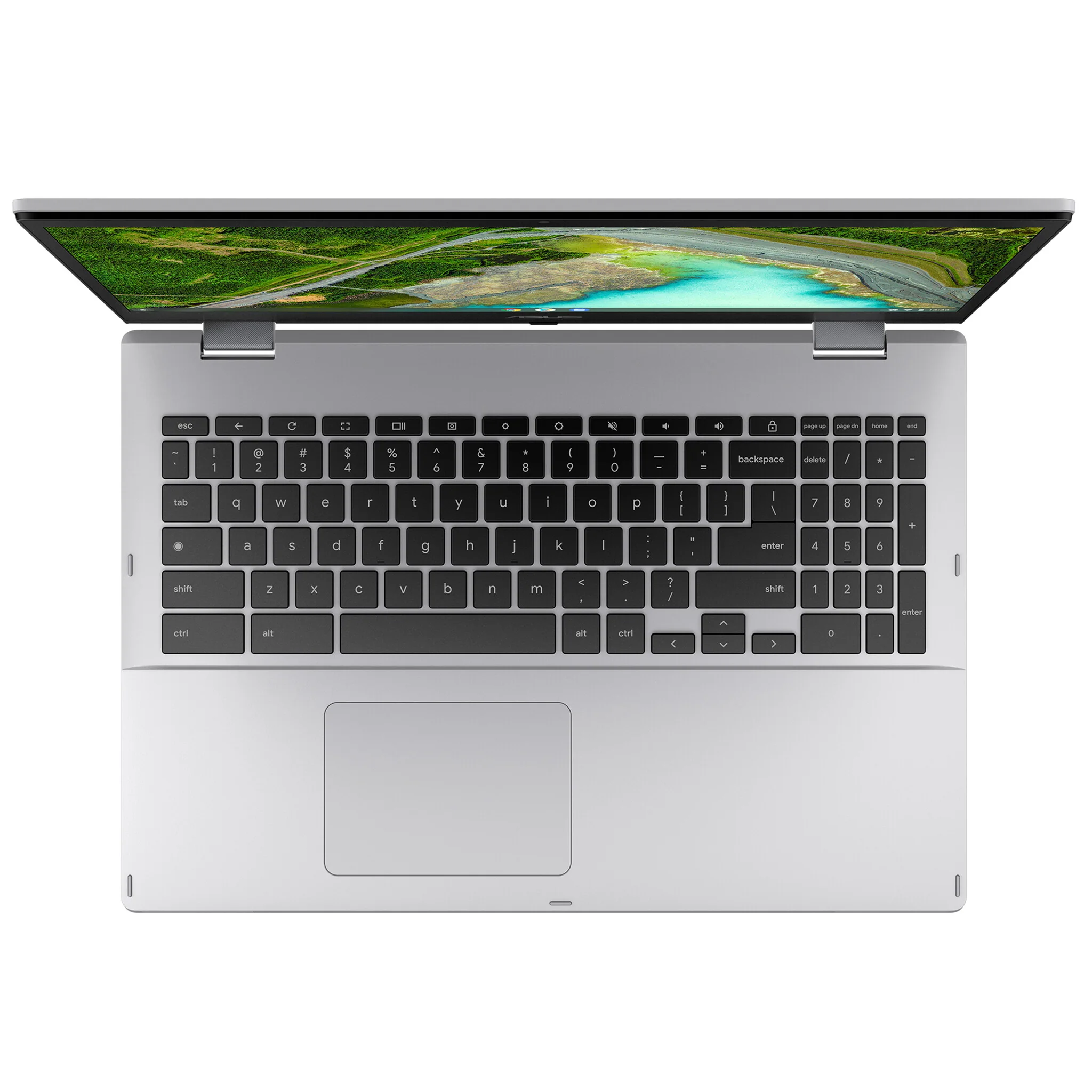 ASUS Chromebook - 39.6 cm (15.6") - Intel® Pentium® Silver N6000 - 4 GB LPDDR4x-SDRAM - 64 GB eMMC - Wi-Fi 6 - ChromeOS - Silver - Image 4