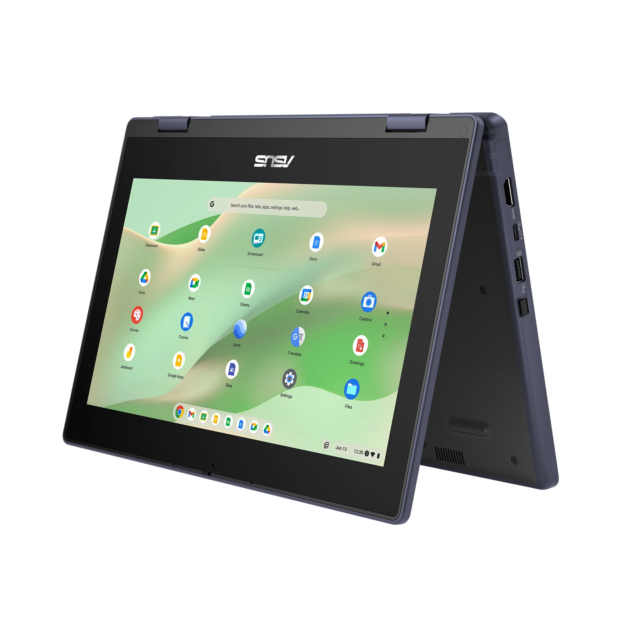 ASUS Chromebook CZ11 Flip - 29.5 cm (11.6") - Touchscreen - MediaTek Kompanio 520 - 4 GB LPDDR4x-SDRAM - 64 GB eMMC - Wi-Fi 6 - ChromeOS - Grey - Image 10