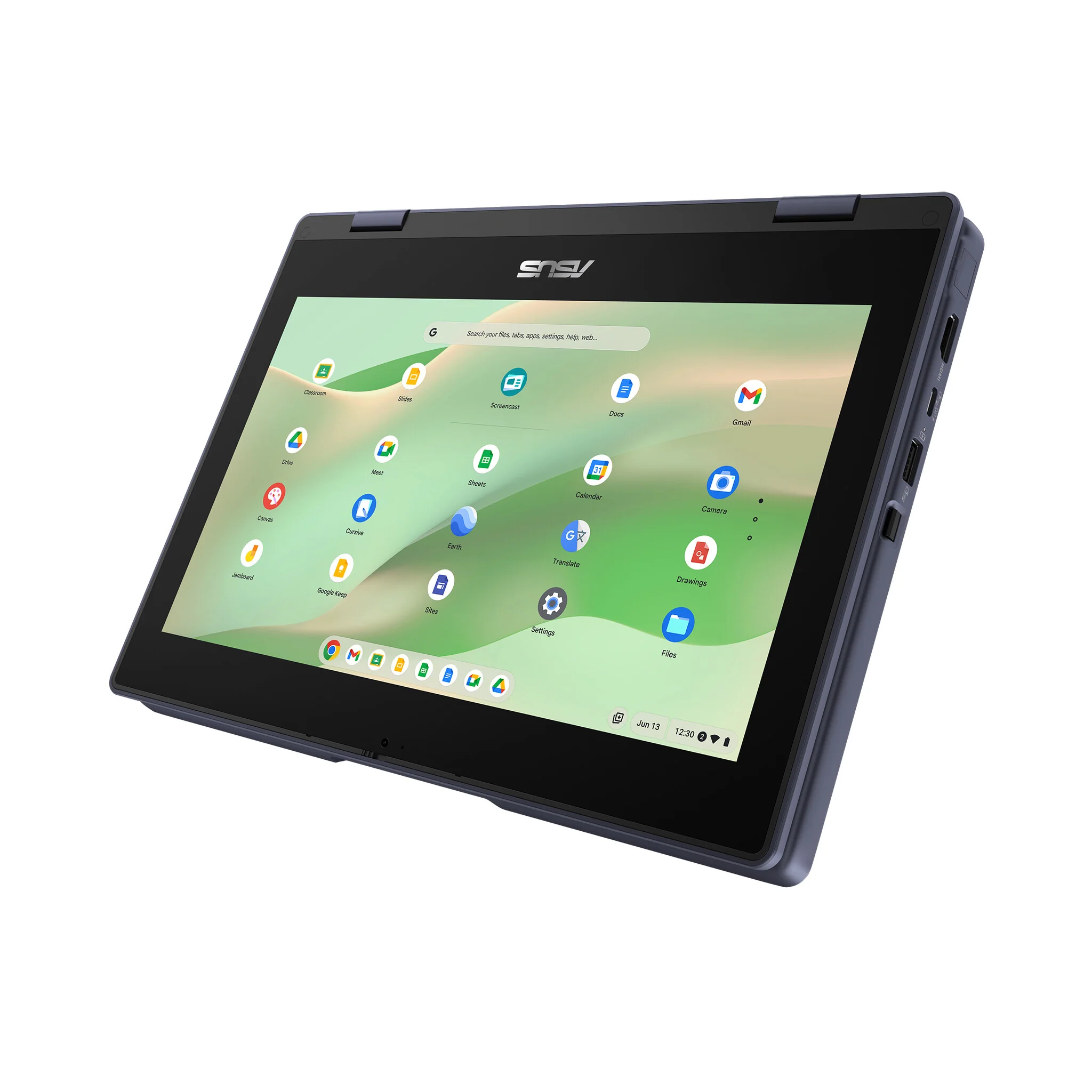ASUS Chromebook CZ11 Flip - 29.5 cm (11.6") - Touchscreen - MediaTek Kompanio 520 - 4 GB LPDDR4x-SDRAM - 64 GB eMMC - Wi-Fi 6 - ChromeOS - Grey - Image 12