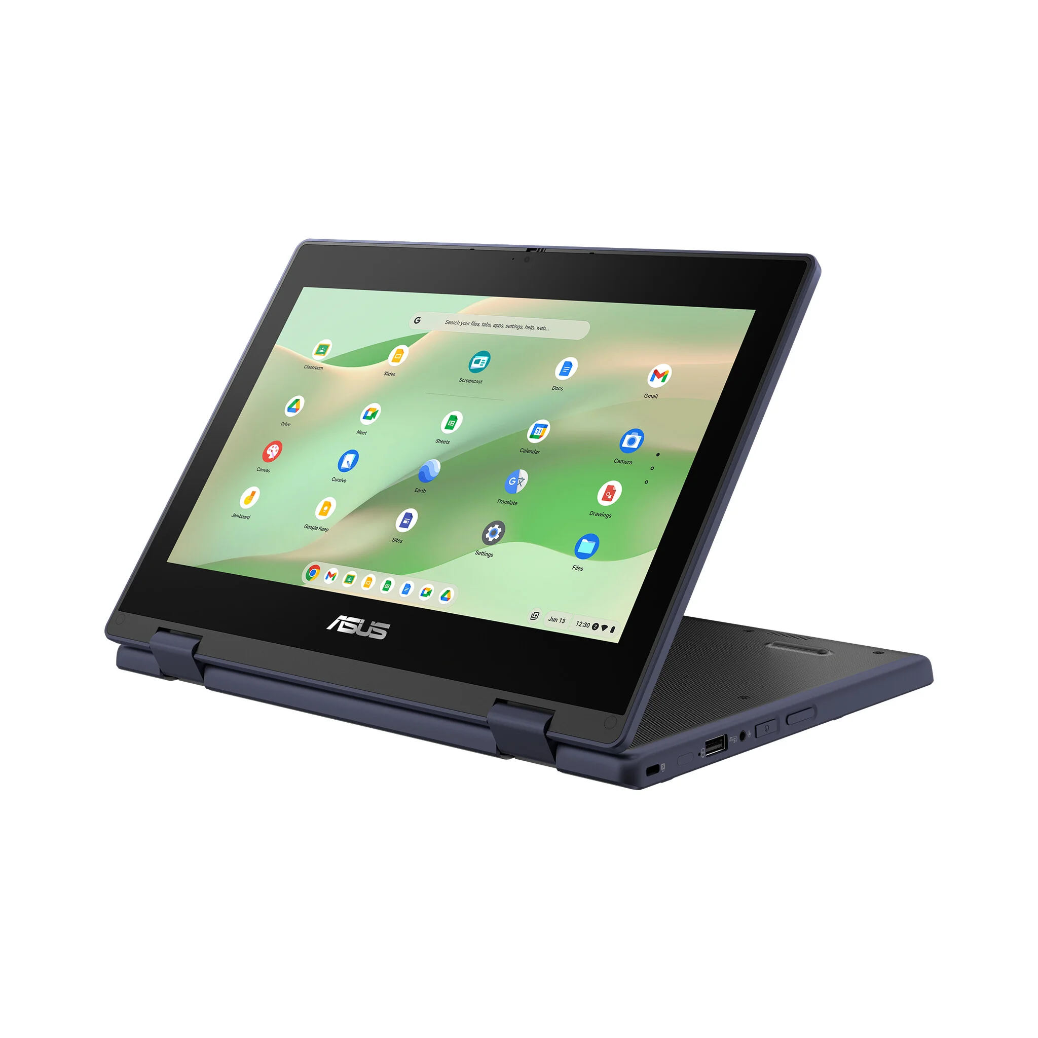 ASUS Chromebook CZ11 Flip - 29.5 cm (11.6") - Touchscreen - MediaTek Kompanio 520 - 4 GB LPDDR4x-SDRAM - 64 GB eMMC - Wi-Fi 6 - ChromeOS - Grey - Image 8