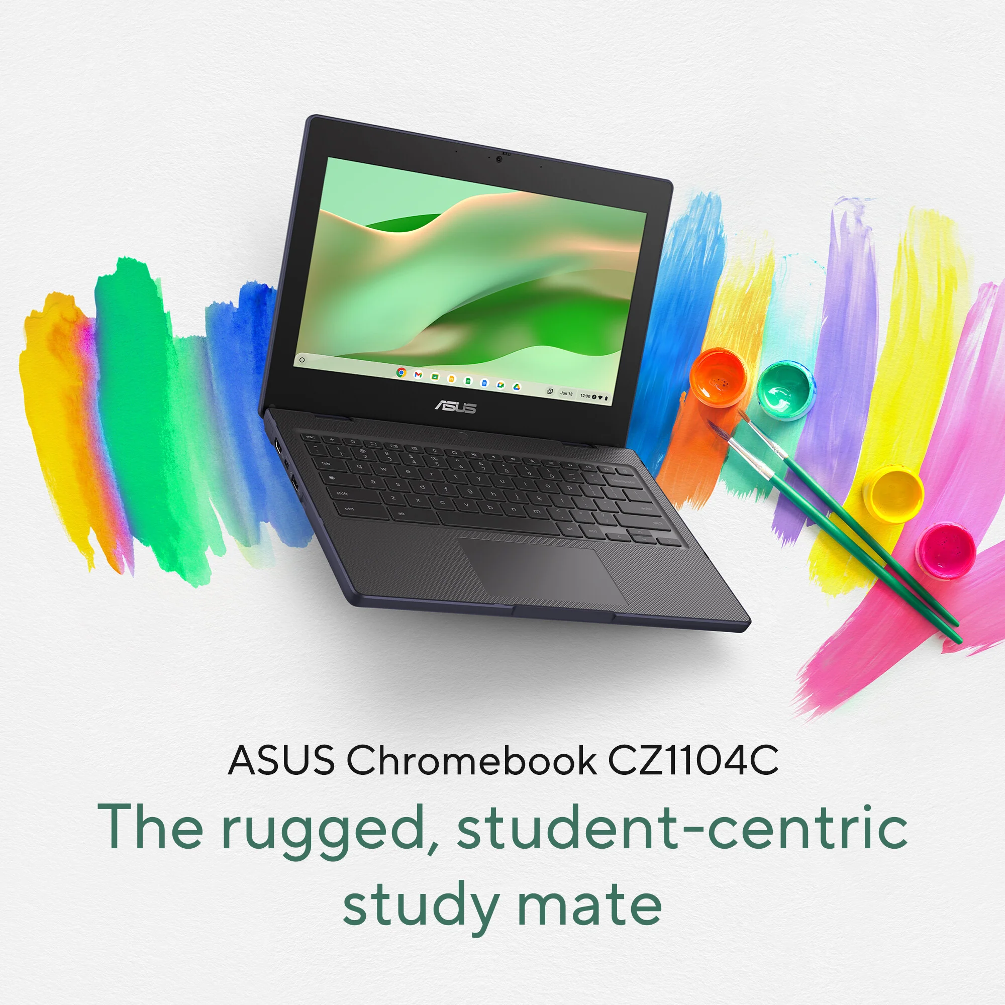 ASUS Chromebook Laptop - 29.5 cm (11.6") - ARM Cortex 520 - 4 GB LPDDR4x-SDRAM - 64 GB eMMC - Wi-Fi 6 - ChromeOS - Grey - Image 12