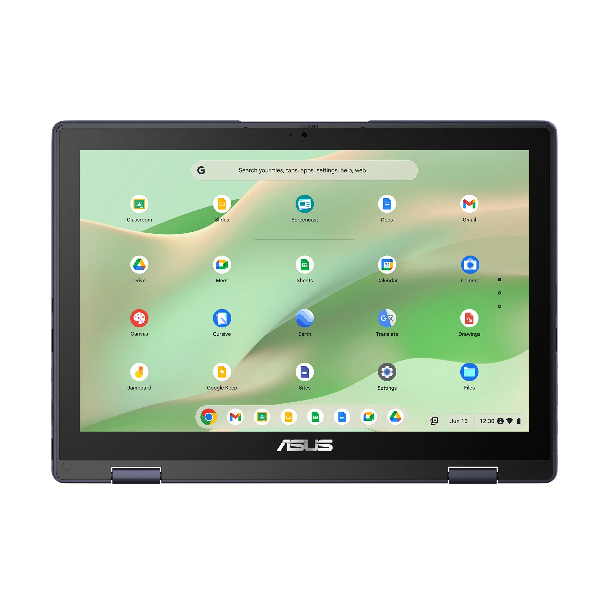 ASUS Chromebook Hybrid (2-in-1) - 31 cm (12.2") - Touchscreen - MediaTek Kompanio 520 - 4 GB LPDDR4x-SDRAM - 64 GB eMMC - Wi-Fi 6 - ChromeOS - Grey - Image 11
