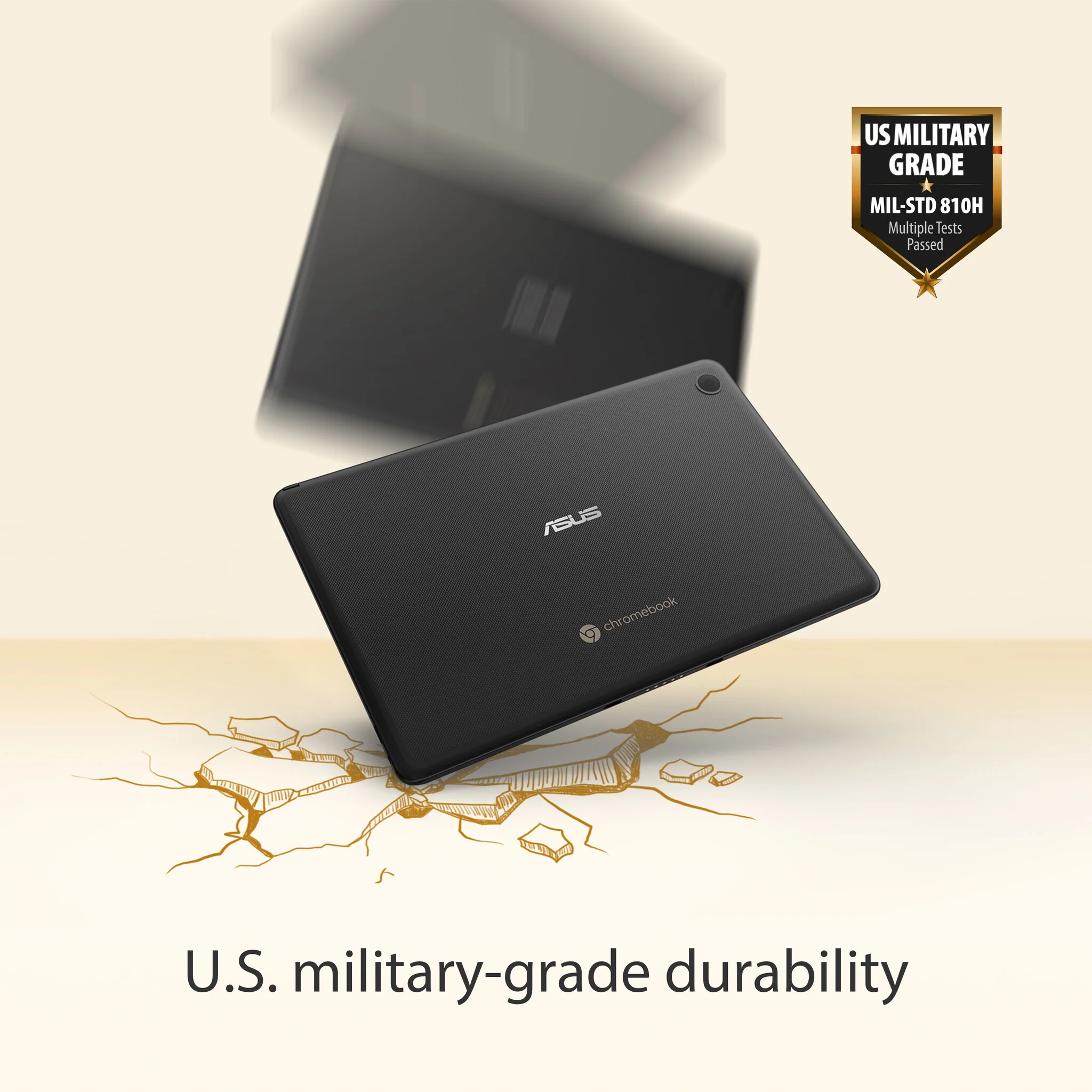 ASUS Chromebook Detachable CZ1 - 25.6 cm (10.1") - Touchscreen - MediaTek MT8183 - 4 GB LPDDR4x-SDRAM - 128 GB eMMC - Wi-Fi 5 - ChromeOS - Black - Image 9