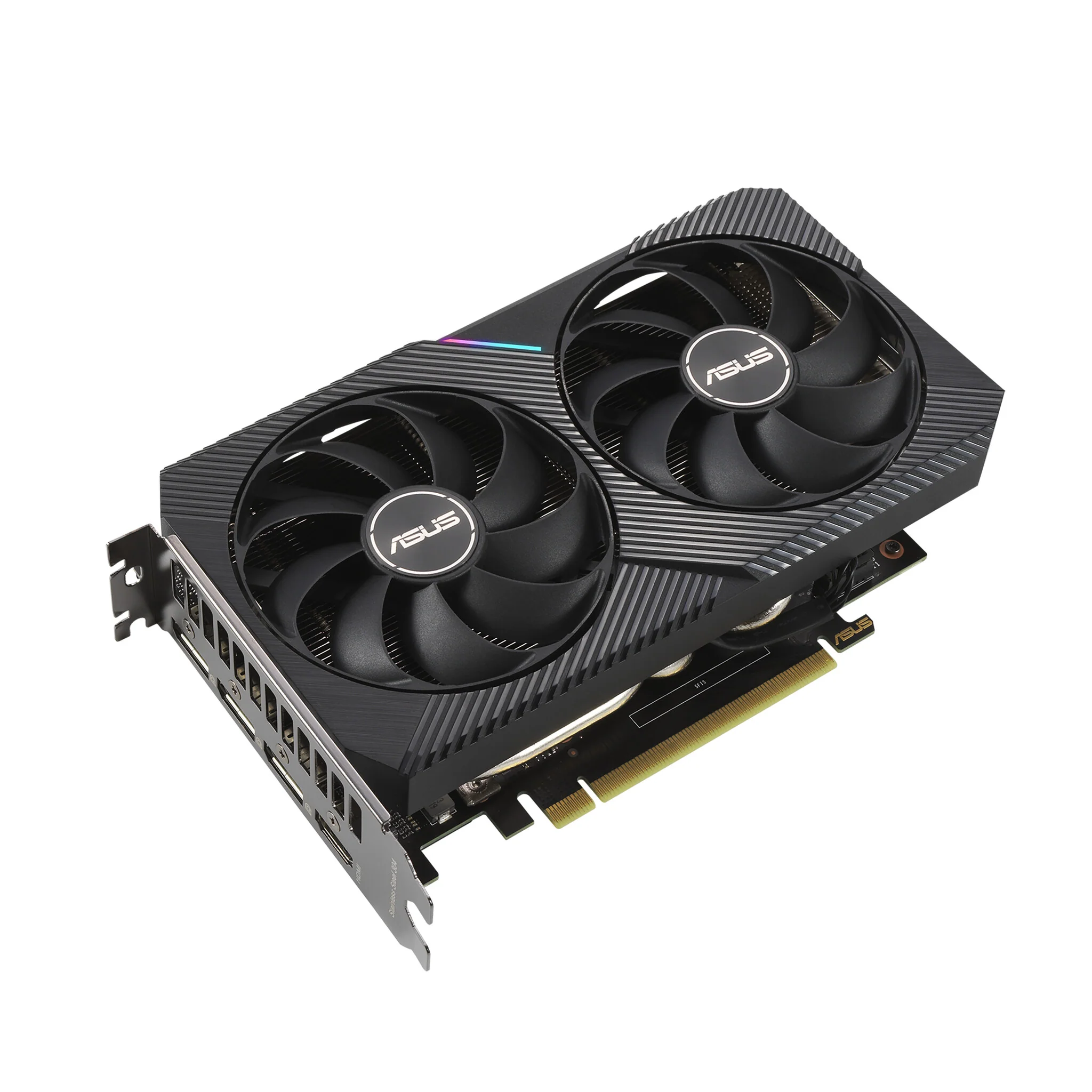 ASUS Dual Mini V2 OC - NVIDIA 8 GB GDDR6 GeForce RTX 3060 Ti graphics card - Image 3