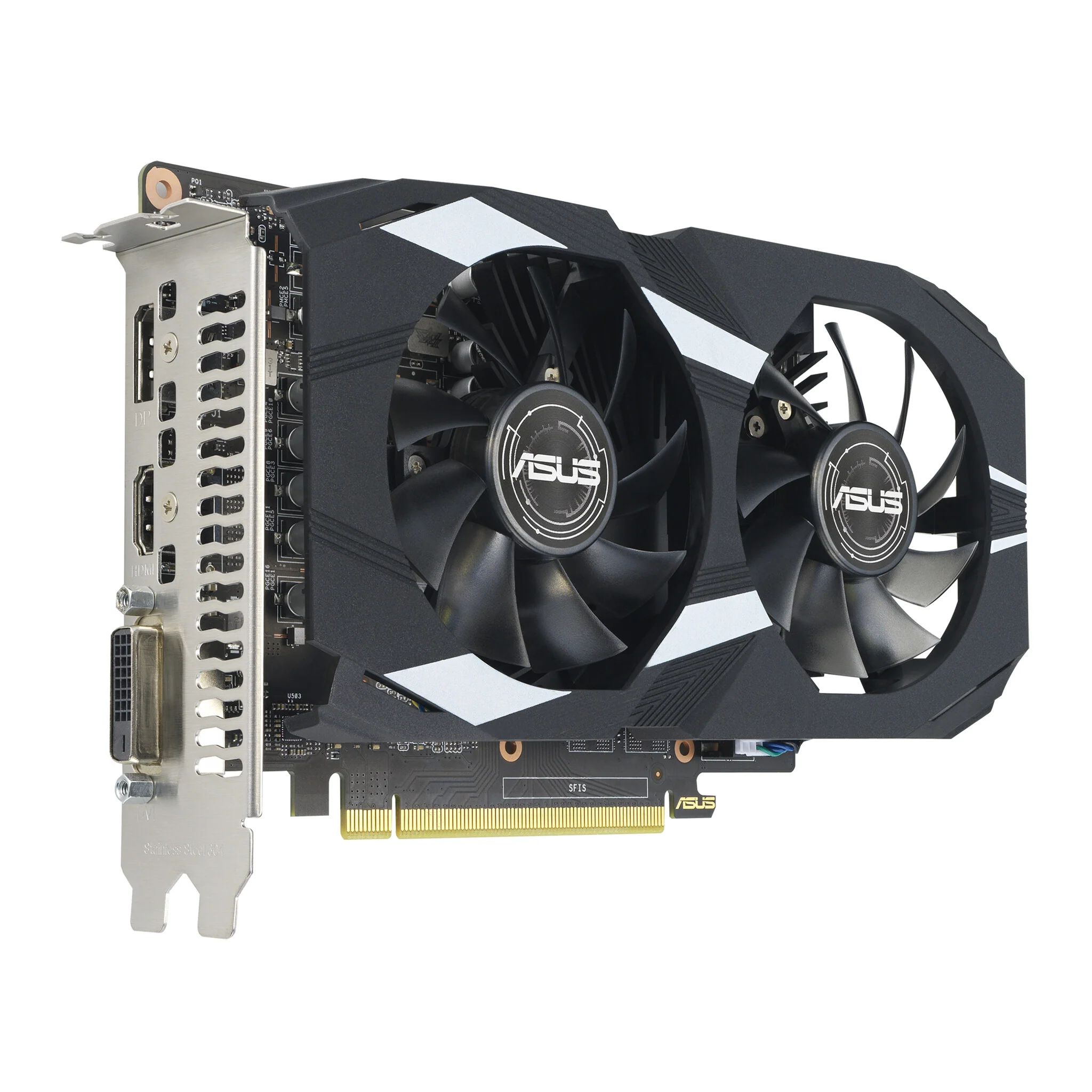 ASUS Dual OC - NVIDIA 4 GB GDDR6 GeForce GTX 1650 graphics card - Image 3