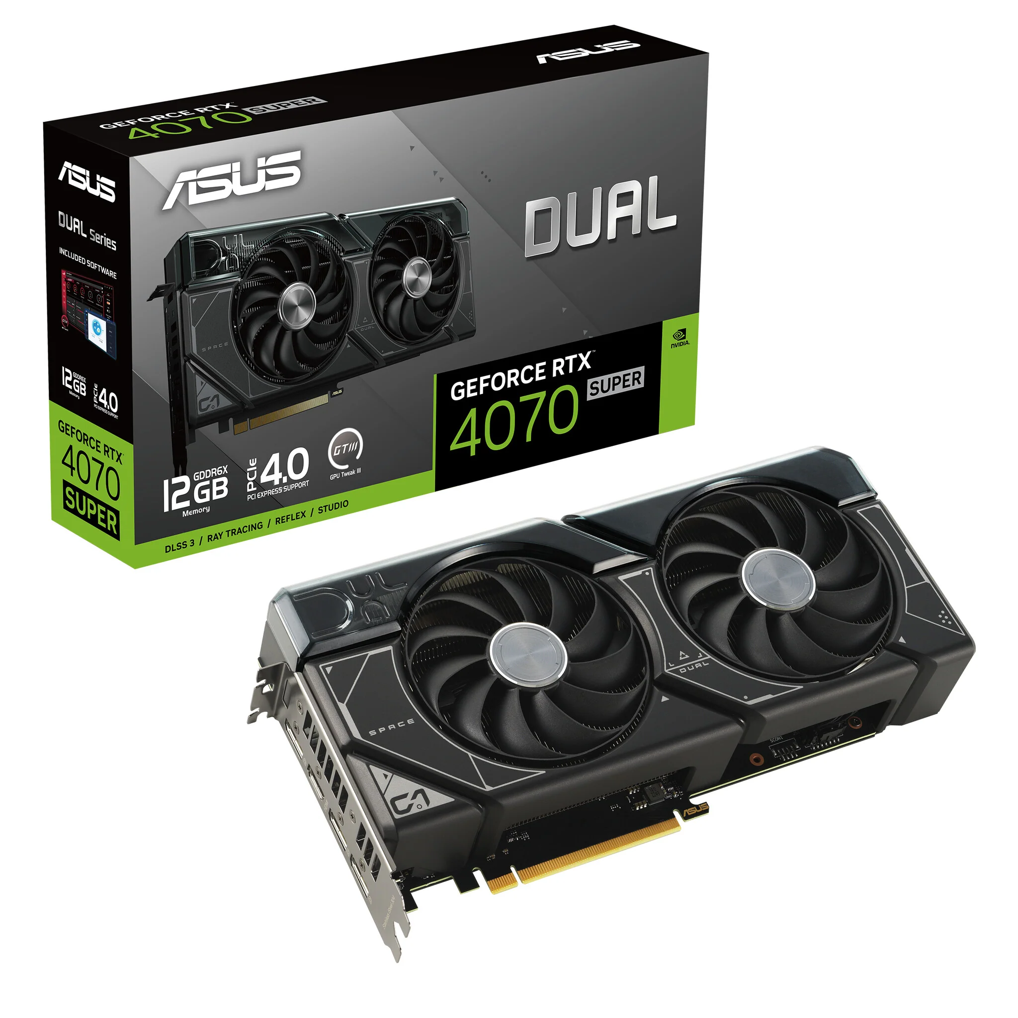 ASUS Dual - NVIDIA 12 GB GDDR6X GeForce RTX 4070 SUPER graphics card - Image 15