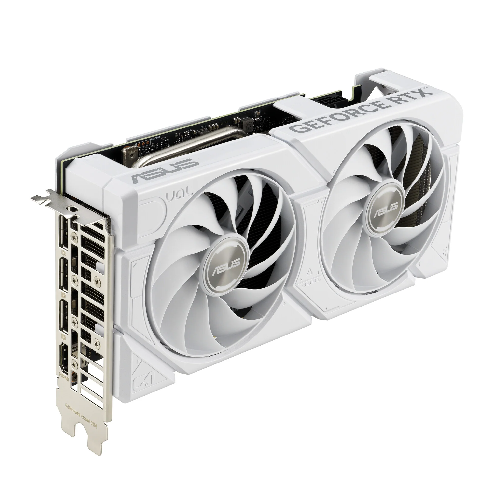 ASUS Dual 12G EVO WHITE - NVIDIA 12 GB GDDR6X - GeForce RTX 4070 SUPER graphics card - Image 4