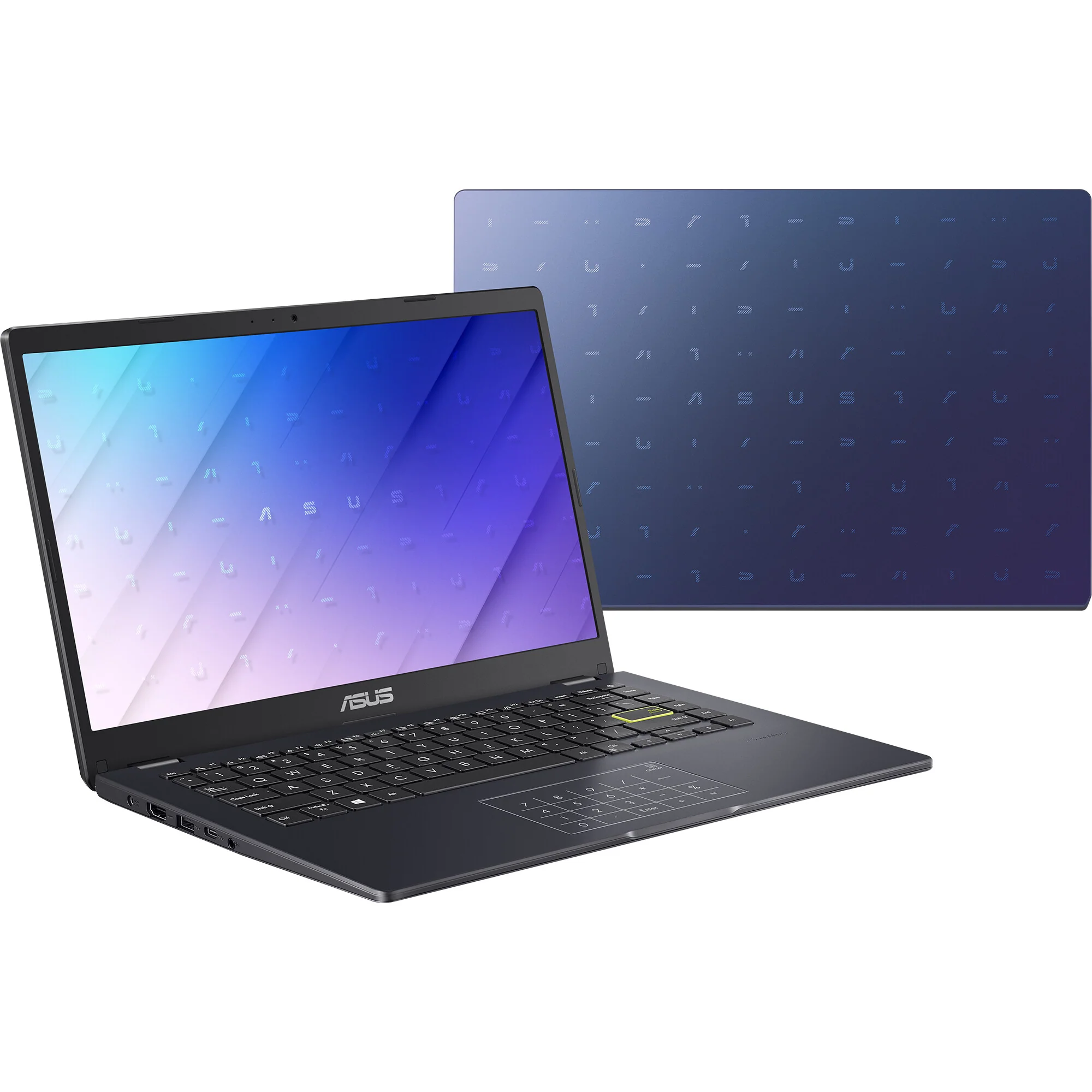 ASUS E410MA-EK1281WS Laptop - 35.6 cm (14") - Intel® Celeron® N N4020 - 4 GB DDR4-SDRAM - 128 GB eMMC - Wi-Fi 5 - Windows 11 Home in S mode - Blue - Image 2