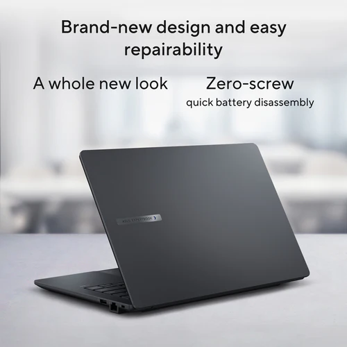 ASUS ExpertBook B1 Laptop - 35.6 cm (14") - Intel® Core™ i7-13620H - 16 GB DDR5-SDRAM - 512 GB SSD - Wi-Fi 6E - Windows 11 Pro - Grey - Image 9