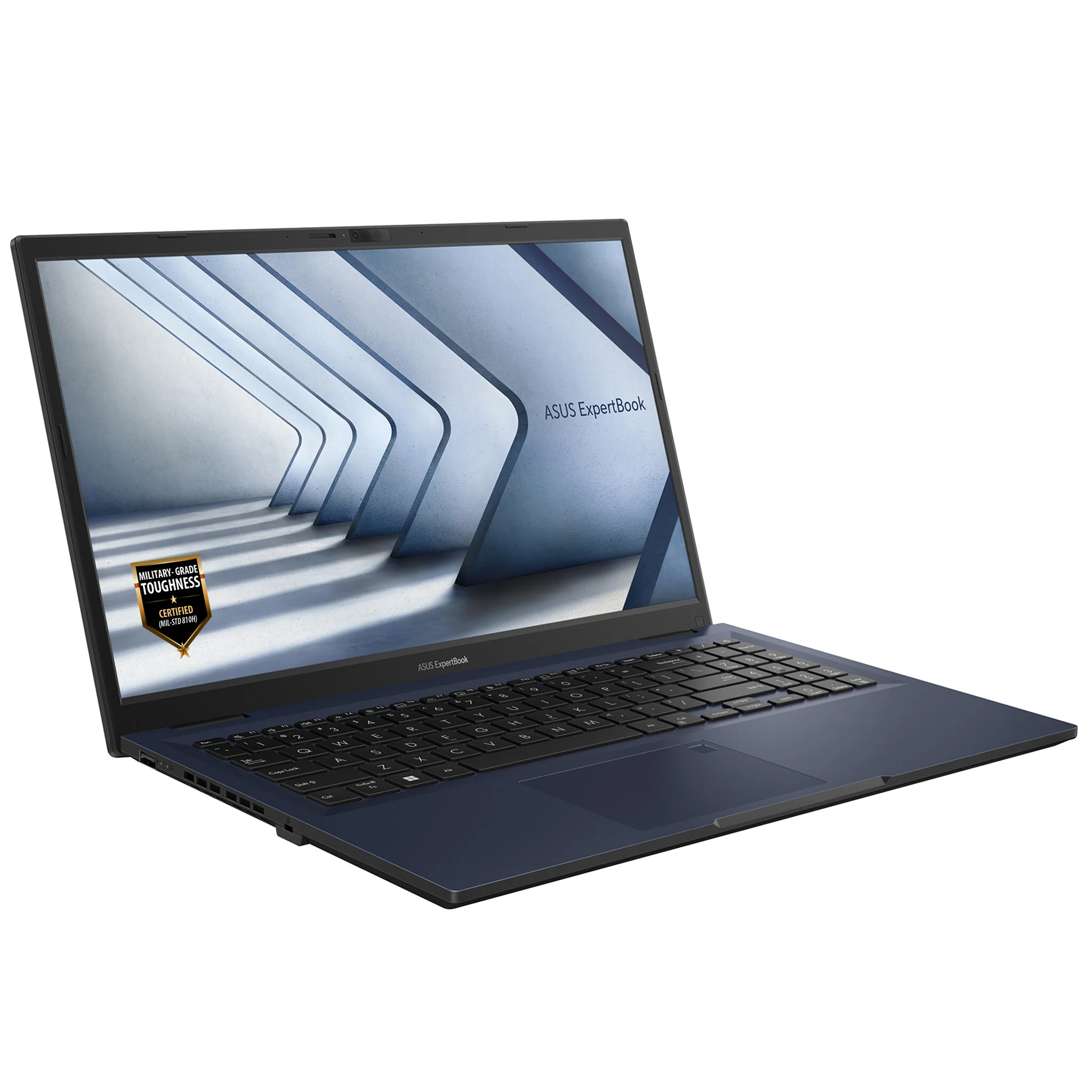 ASUS ExpertBook B1 Laptop - 39.6 cm (15.6") - Intel® Core™ i5-1235U - 8 GB DDR4-SDRAM - 256 GB SSD - Wi-Fi 6E - Windows 11 Pro Education - Black - Image 4