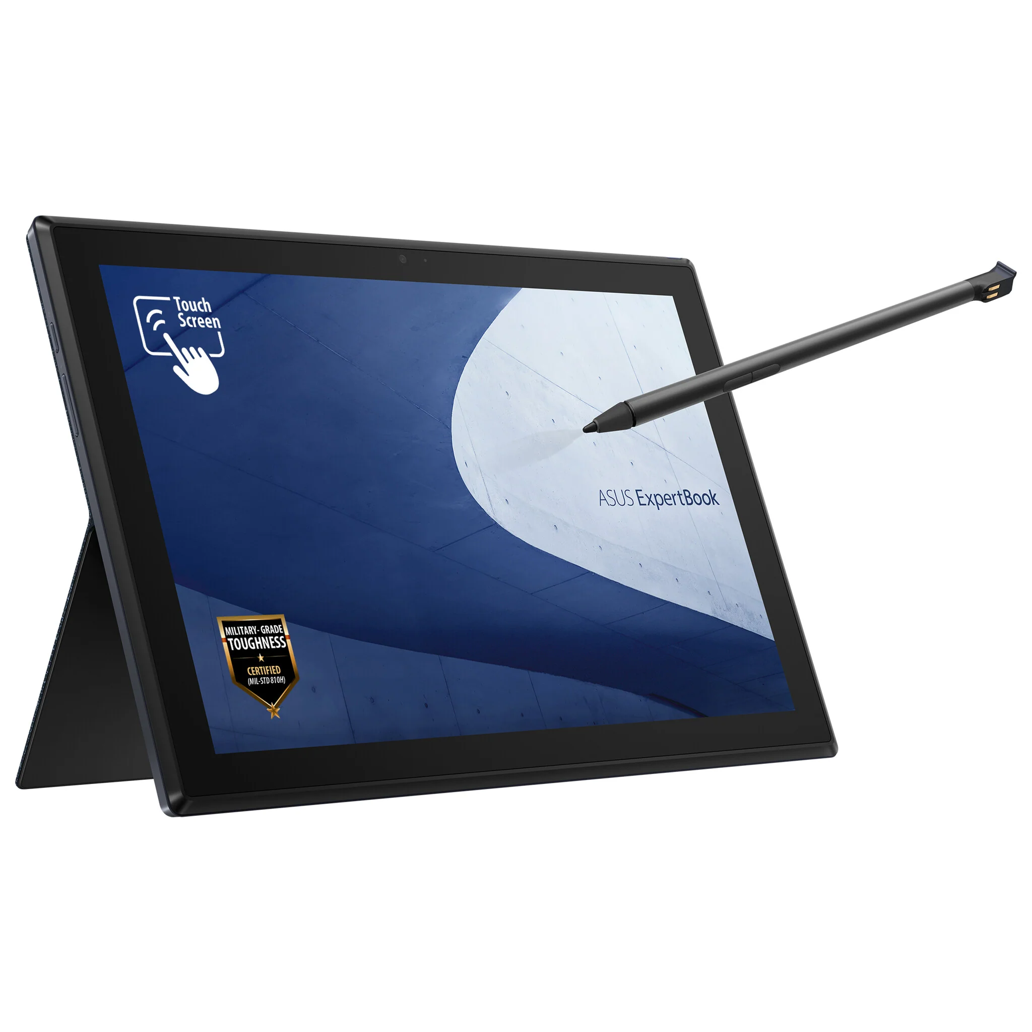 ASUS ExpertBook B3 Detachable Hybrid (2-in-1) - 26.7 cm (10.5") - Touchscreen - Qualcomm Snapdragon 7c (Gen 2) - 8 GB LPDDR4x-SDRAM - 128 GB eMMC - Wi-Fi 5 - Windows 11 Pro - Black - Image 6