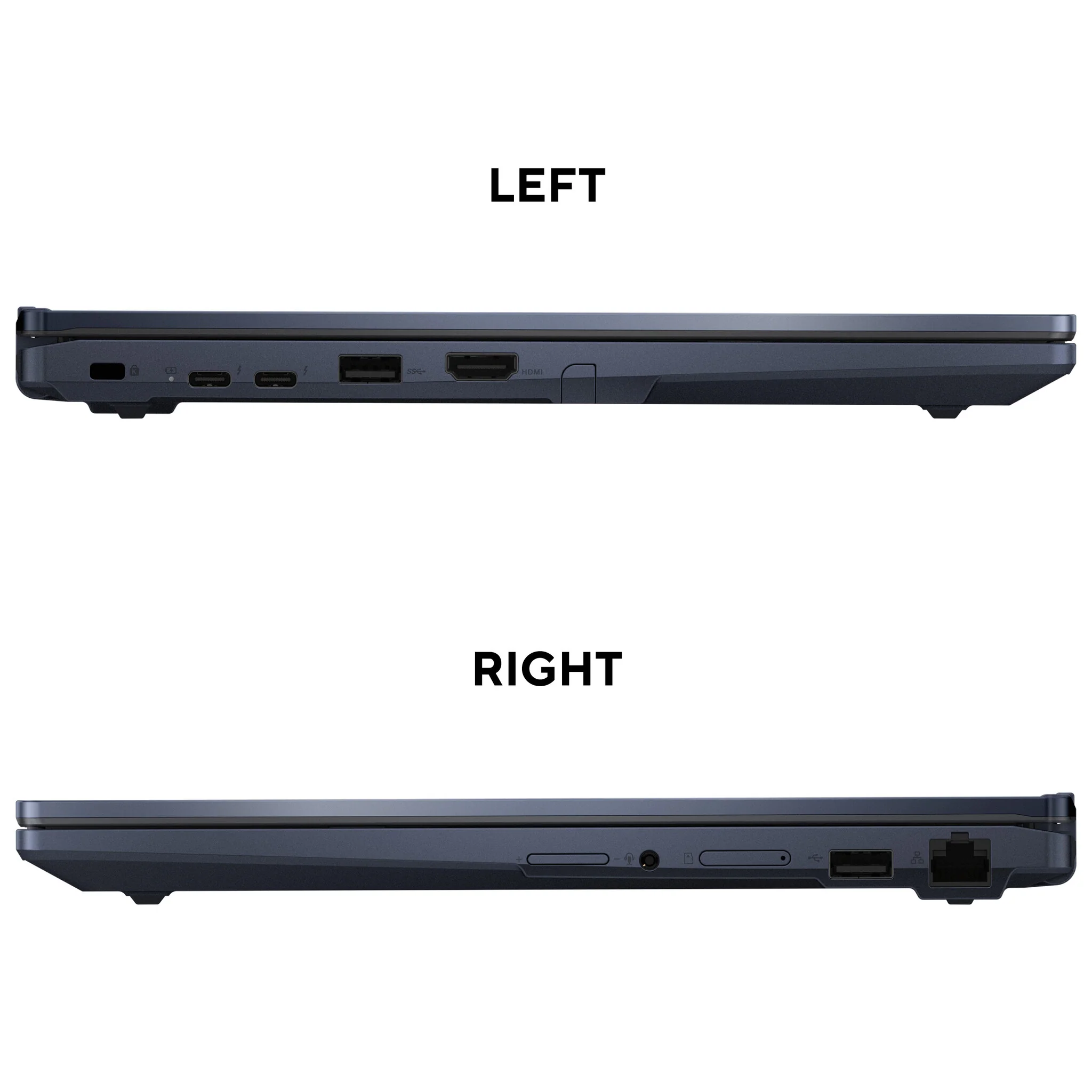 ASUS ExpertBook B3 Flip Hybrid (2-in-1) - 35.6 cm (14") - Touchscreen - Intel® Core™ i5-1235U - 8 GB DDR4-SDRAM - 256 GB SSD - Wi-Fi 6 - Windows 11 Pro Education - Black - Image 11