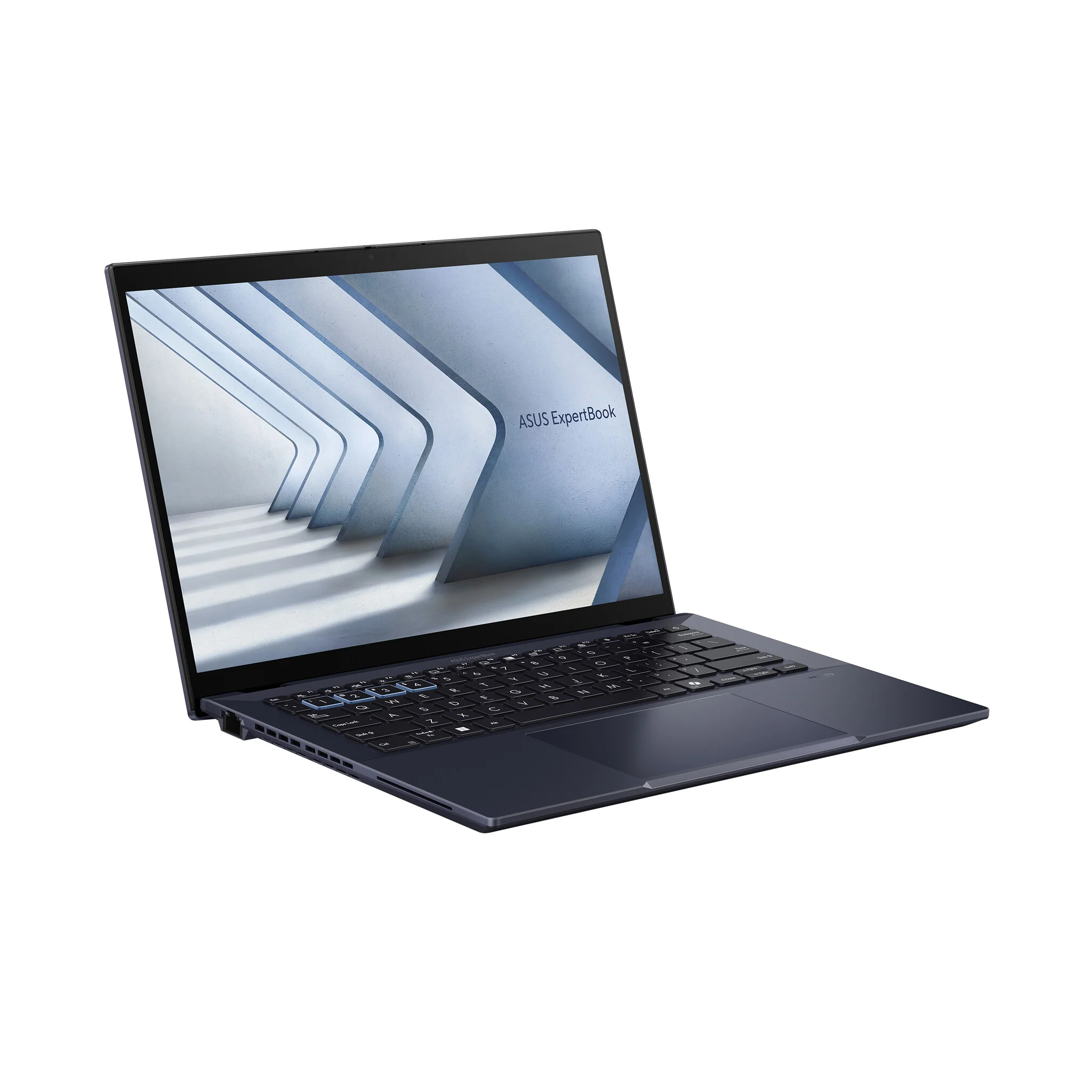 ASUS ExpertBook B5 Laptop - 35.6 cm (14") - Touchscreen - Intel Core Ultra 7 155U - 32 GB DDR5-SDRAM - 1 TB SSD - Wi-Fi 6E - Windows 11 Pro - Black - Image 2