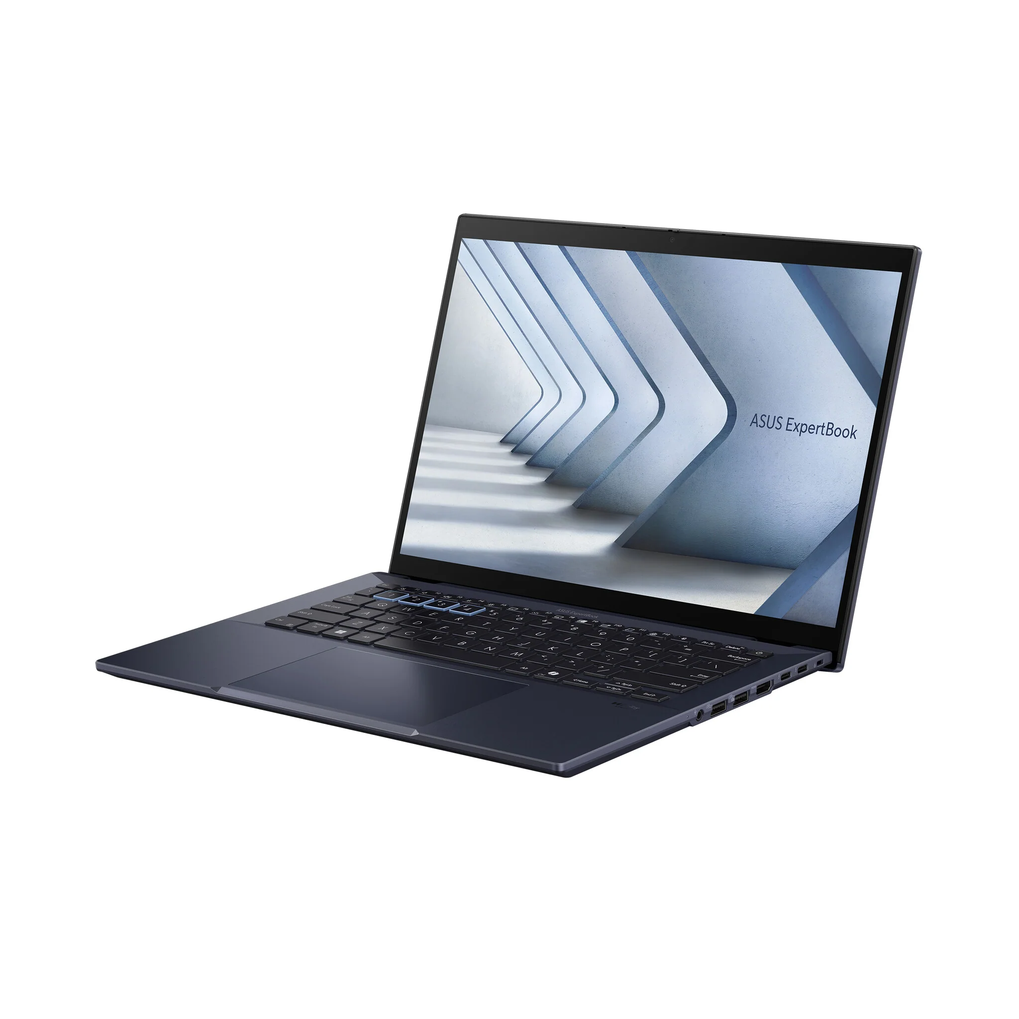 ASUS ExpertBook B5 Laptop - 35.6 cm (14") - Touchscreen - Intel Core Ultra 7 155U - 32 GB DDR5-SDRAM - 1 TB SSD - Wi-Fi 6E - Windows 11 Pro - Black - Image 3