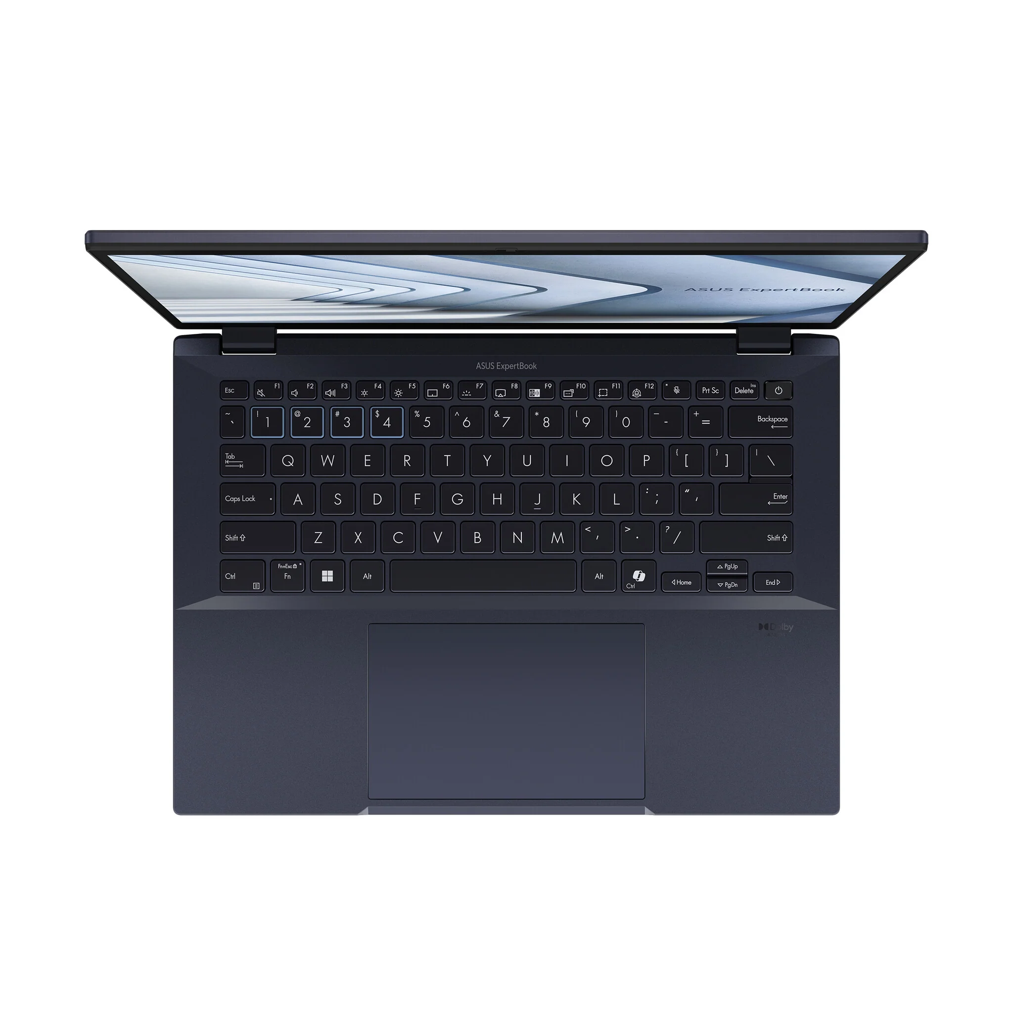 ASUS ExpertBook B5 Laptop - 35.6 cm (14") - Touchscreen - Intel Core Ultra 7 155U - 32 GB DDR5-SDRAM - 1 TB SSD - Wi-Fi 6E - Windows 11 Pro - Black - Image 4