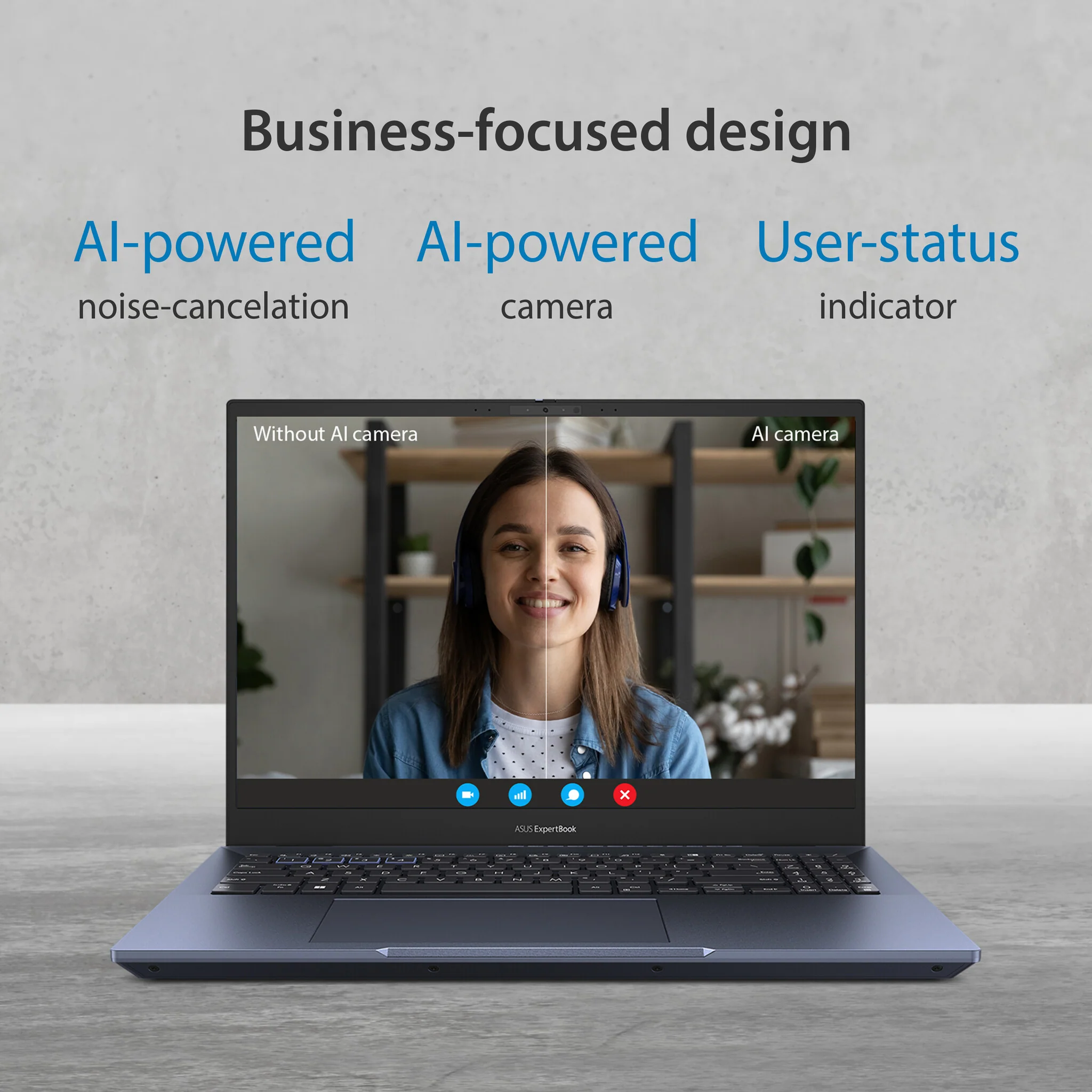 ASUS ExpertBook B5 OLED Laptop - 40.6 cm (16") - Intel® Core™ i5-1240P - 8 GB DDR5-SDRAM - 256 GB SSD - Wi-Fi 6E - Windows 11 Pro - Black - Image 10