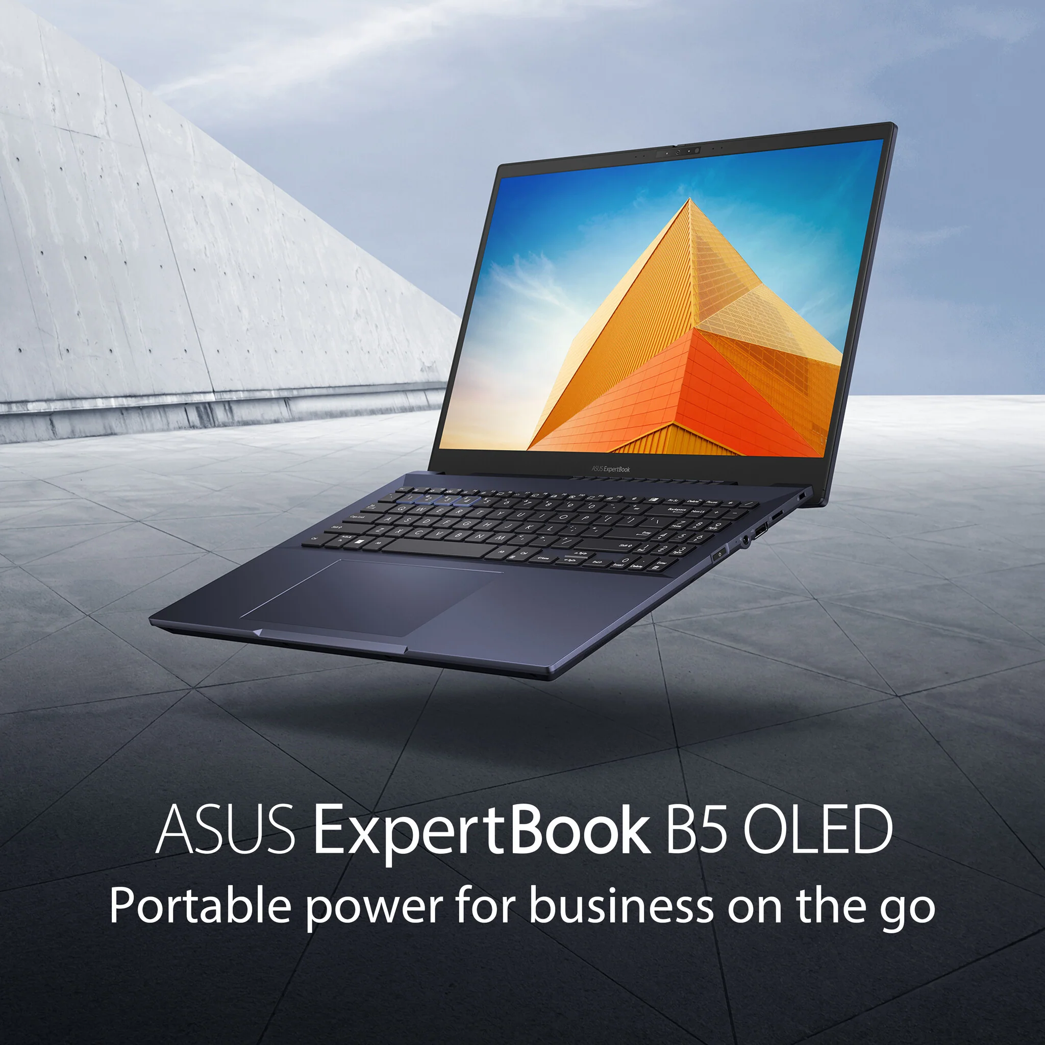ASUS ExpertBook B5 OLED Laptop - 40.6 cm (16") - Intel® Core™ i5-1240P - 8 GB DDR5-SDRAM - 256 GB SSD - Wi-Fi 6E - Windows 11 Pro - Black - Image 7