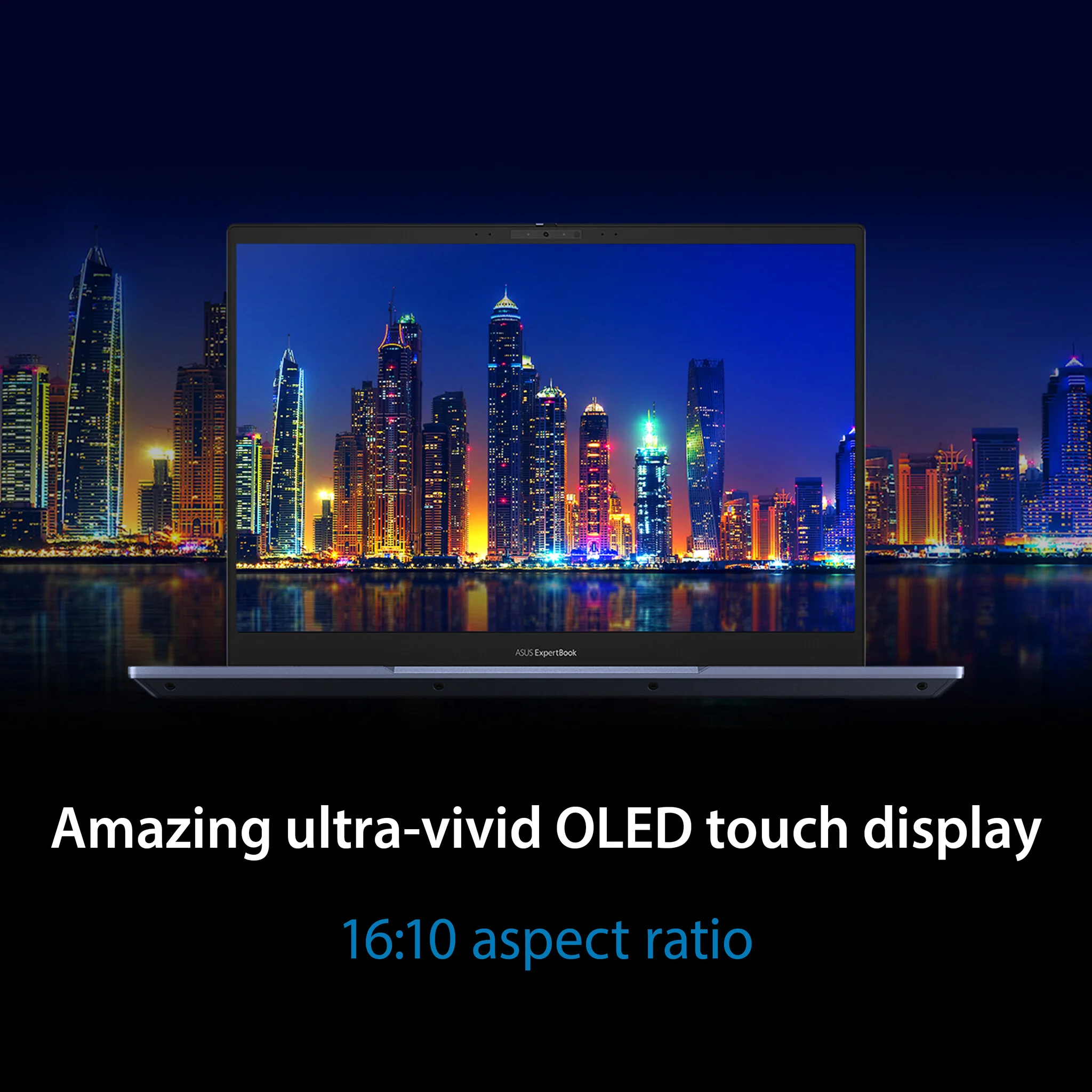 ASUS ExpertBook B5 OLED Laptop - 40.6 cm (16") - Intel® Core™ i5-1240P - 8 GB DDR5-SDRAM - 256 GB SSD - Wi-Fi 6E - Windows 11 Pro - Black - Image 9
