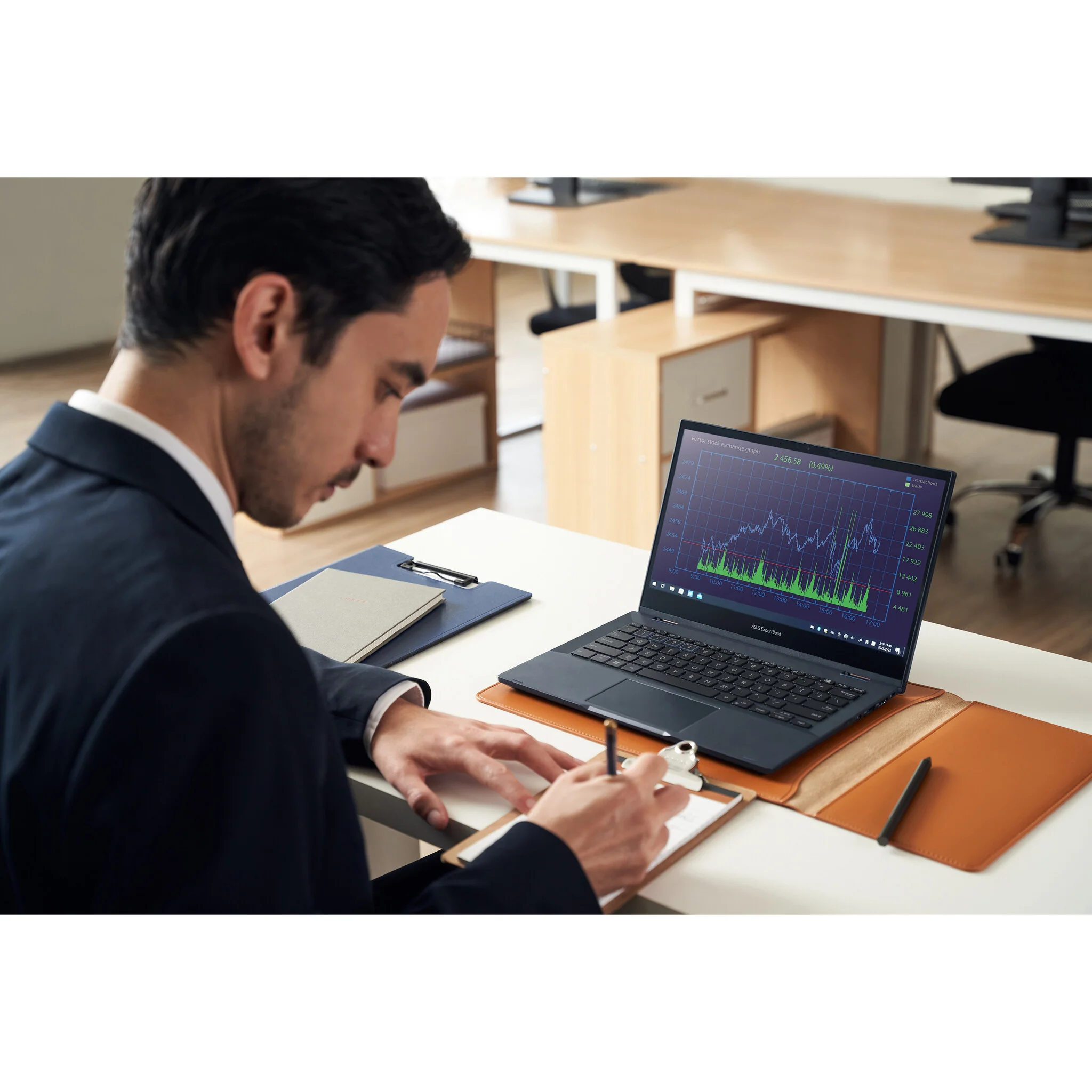 ASUS ExpertBook Hybrid (2-in-1) - 33.8 cm (13.3") - Touchscreen - Intel® Core™ i7-1165G7 - 16 GB DDR4-SDRAM - 512 GB SSD - Wi-Fi 6 - Windows 11 Pro - Black - Image 14