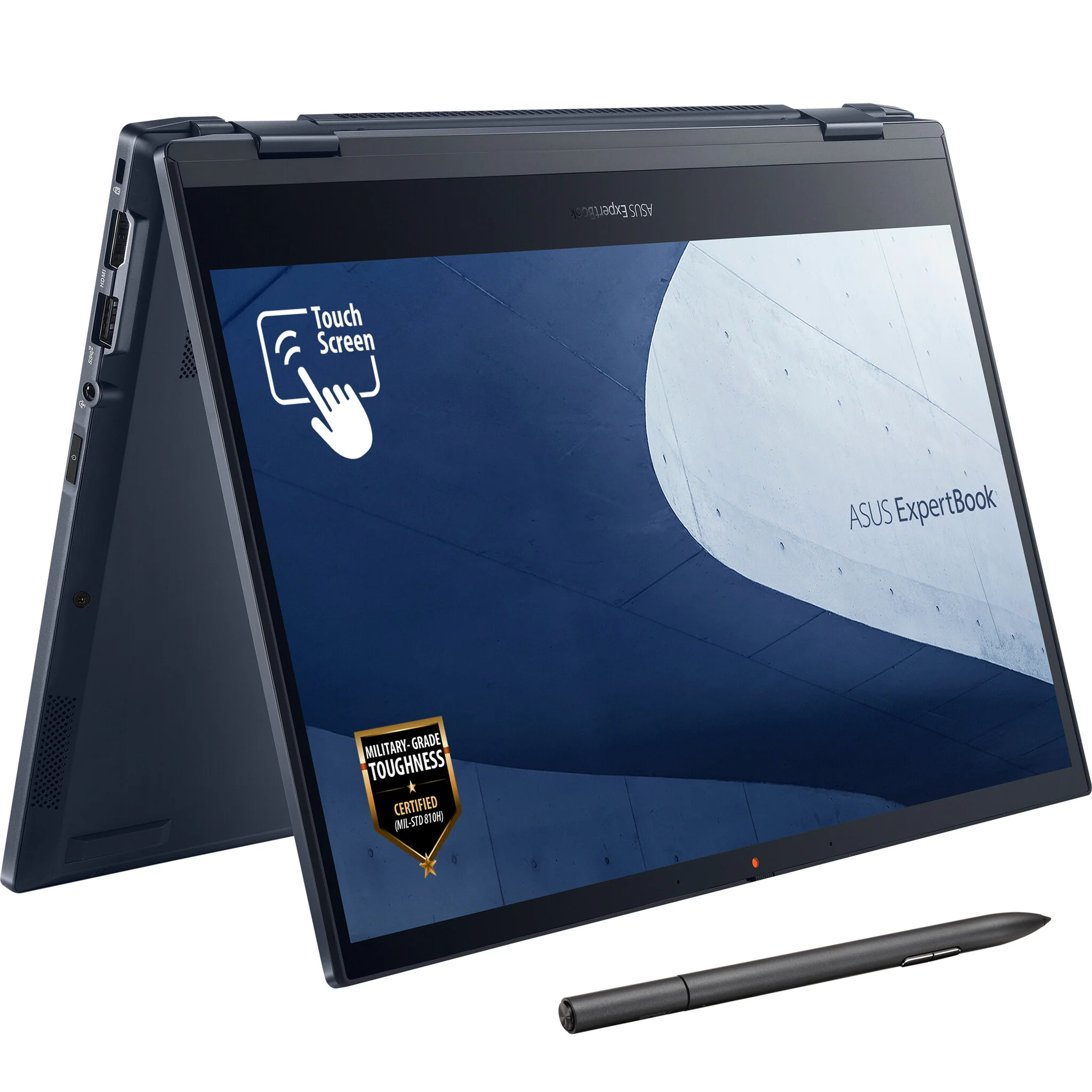 ASUS ExpertBook Hybrid (2-in-1) - 33.8 cm (13.3") - Touchscreen - Intel® Core™ i7-1165G7 - 16 GB DDR4-SDRAM - 512 GB SSD - Wi-Fi 6 - Windows 11 Pro - Black - Image 2