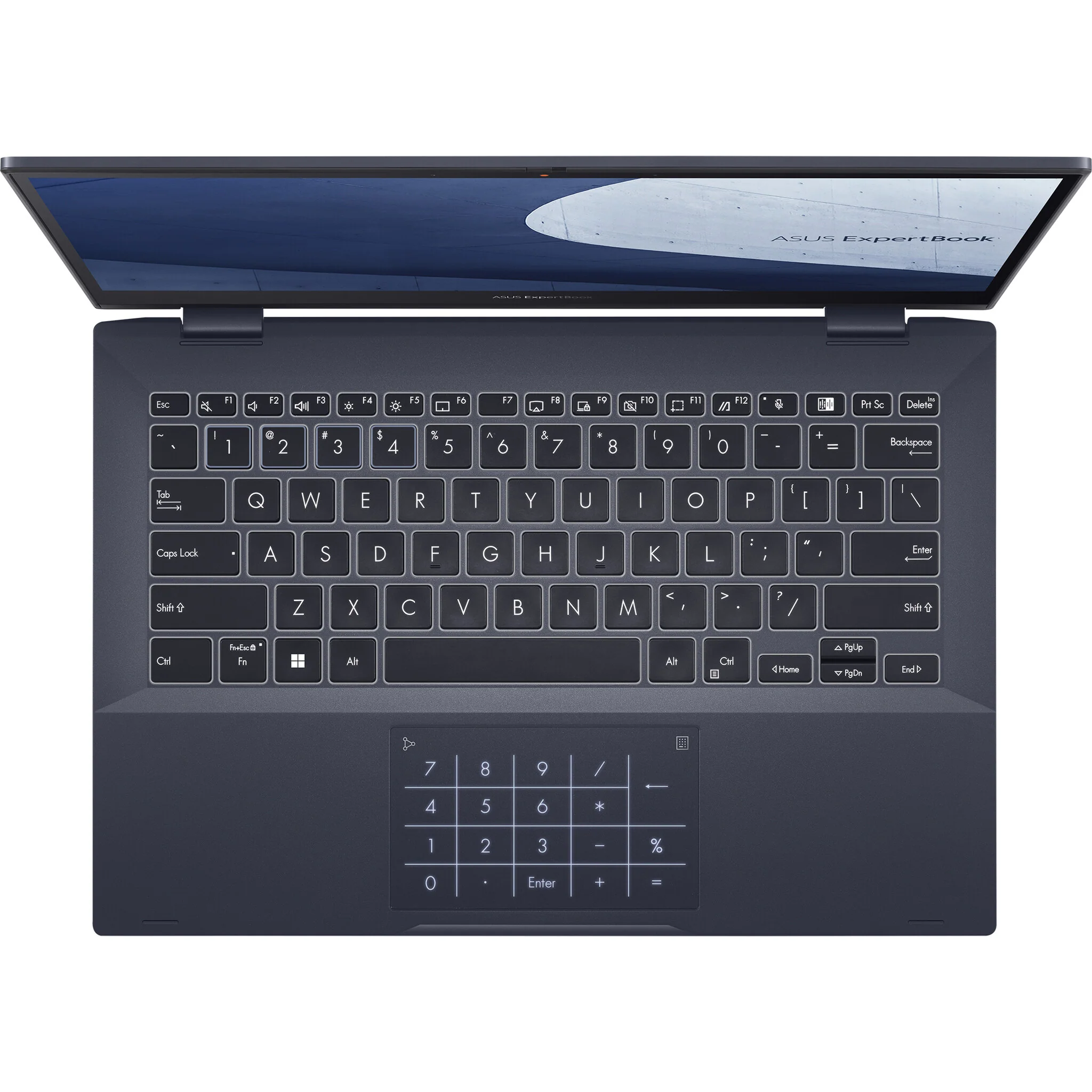 ASUS ExpertBook Hybrid (2-in-1) - 33.8 cm (13.3") - Touchscreen - Intel® Core™ i7-1165G7 - 16 GB DDR4-SDRAM - 512 GB SSD - Wi-Fi 6 - Windows 11 Pro - Black - Image 4
